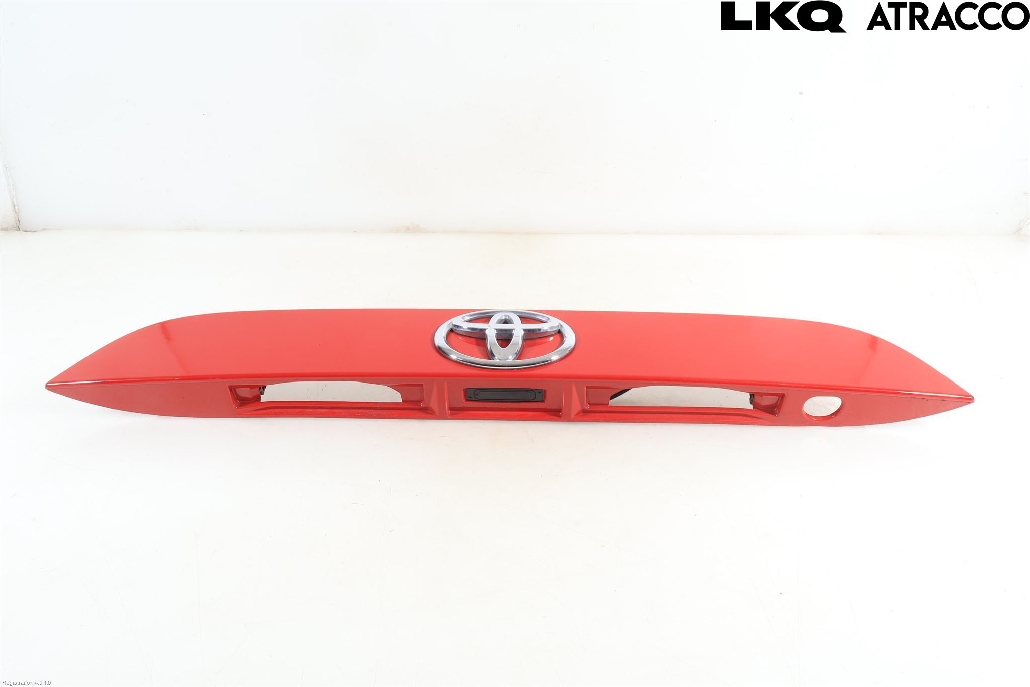 Toyota GT86 12- Refleksplate - Skiltplate