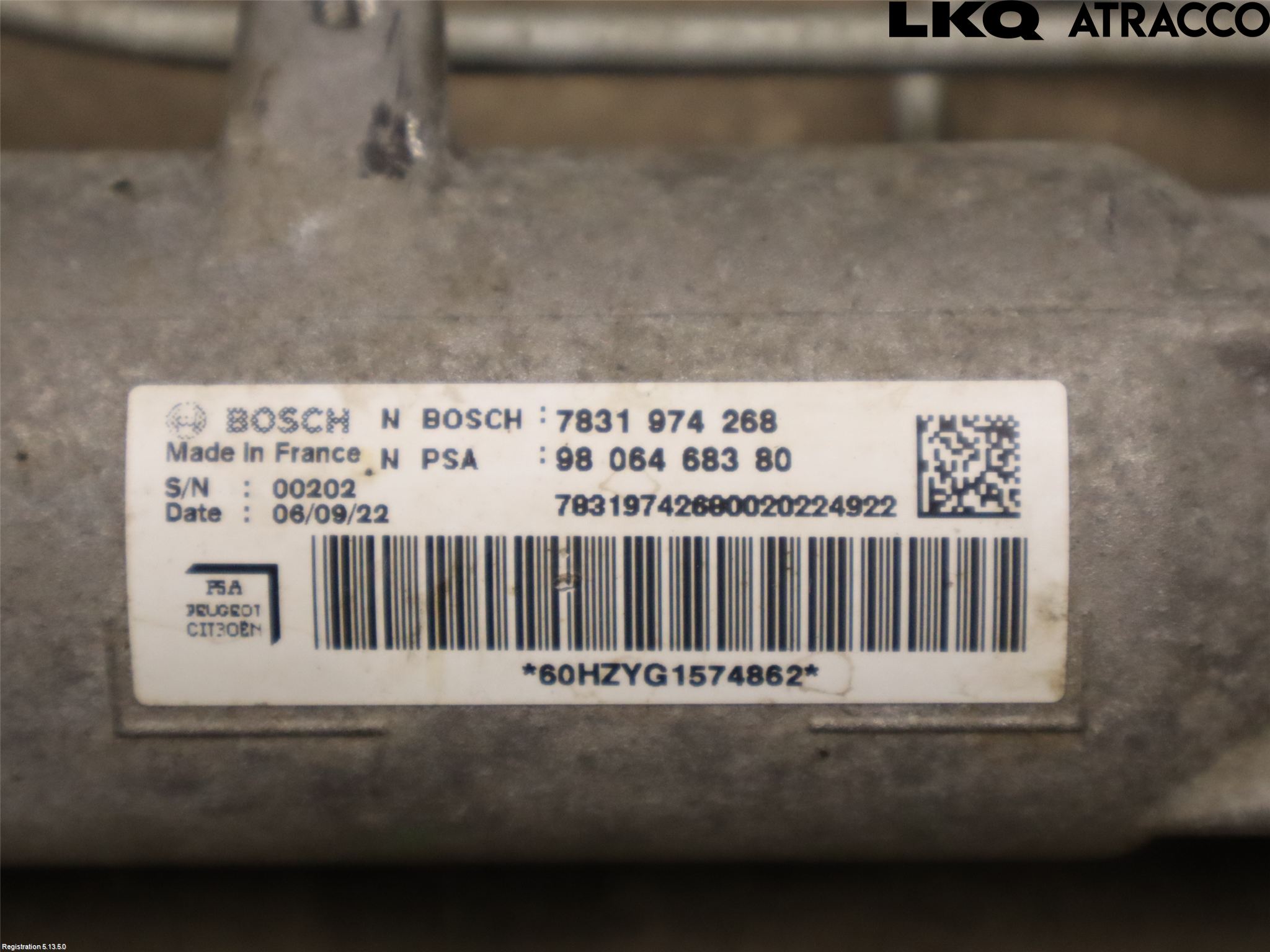 Toyota PROACE II 16- Servo Snekke - Tannstang