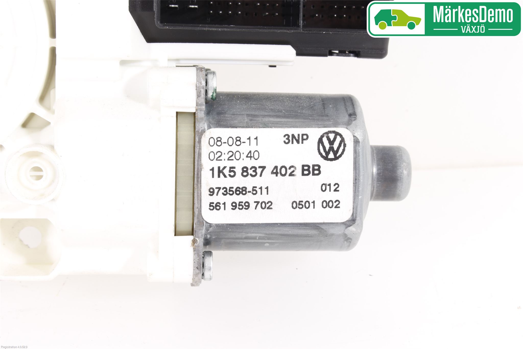 Volkswagen VW GOLF VI 09-13 Vindusheismotor