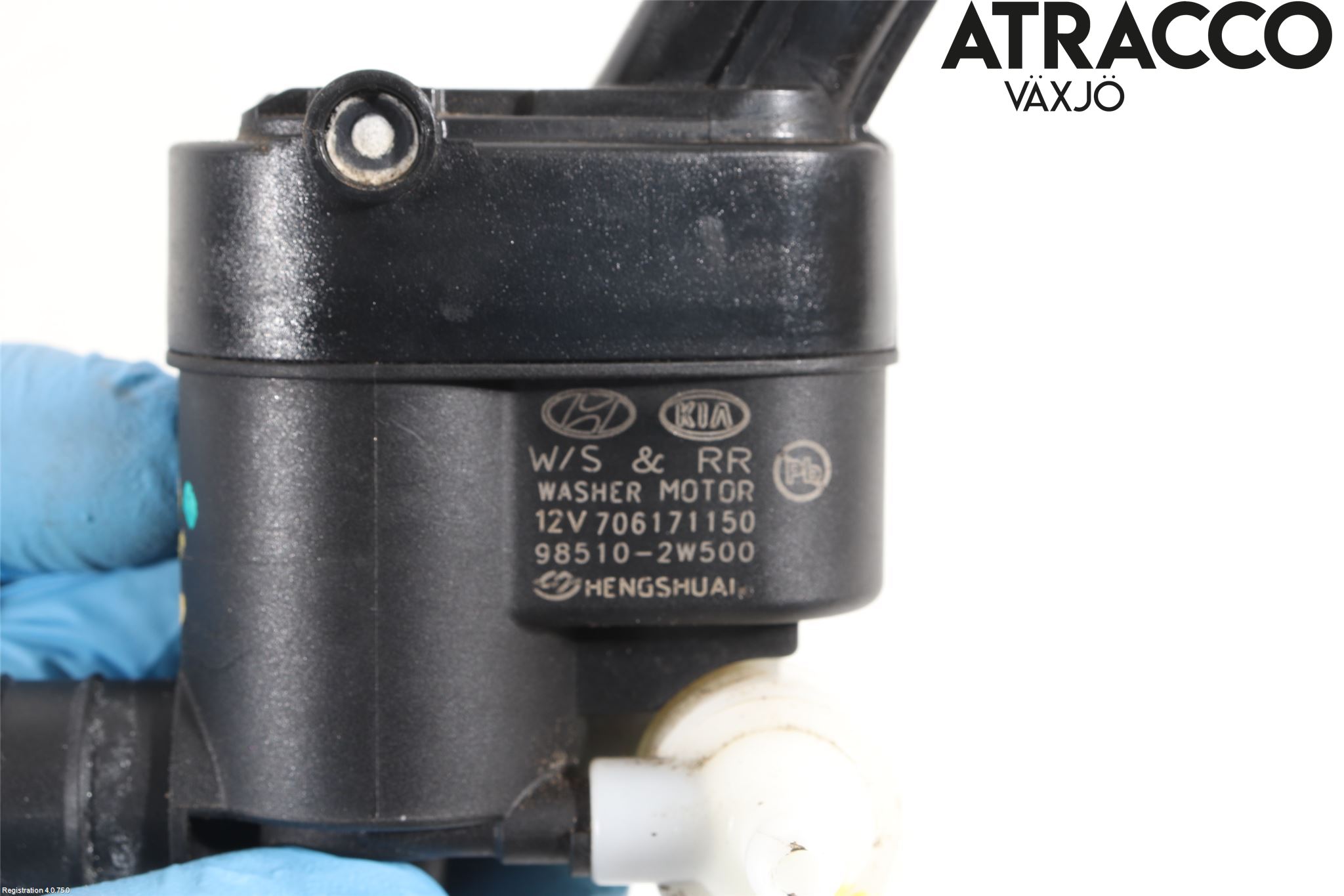 Hyundai i10 BA 17-20 Spylerpumpe Frontrute