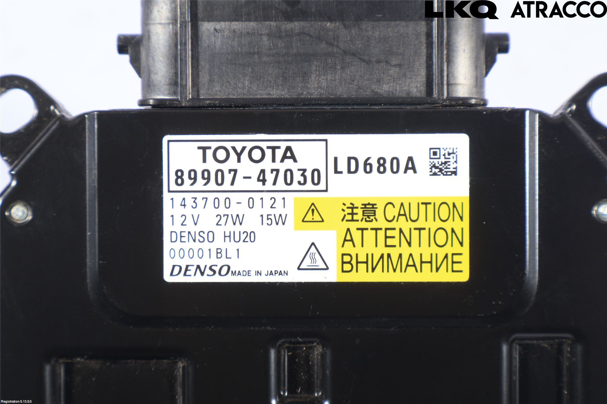 Toyota PRIUS (ZVW50) 16-21 Styreenhet Xenon