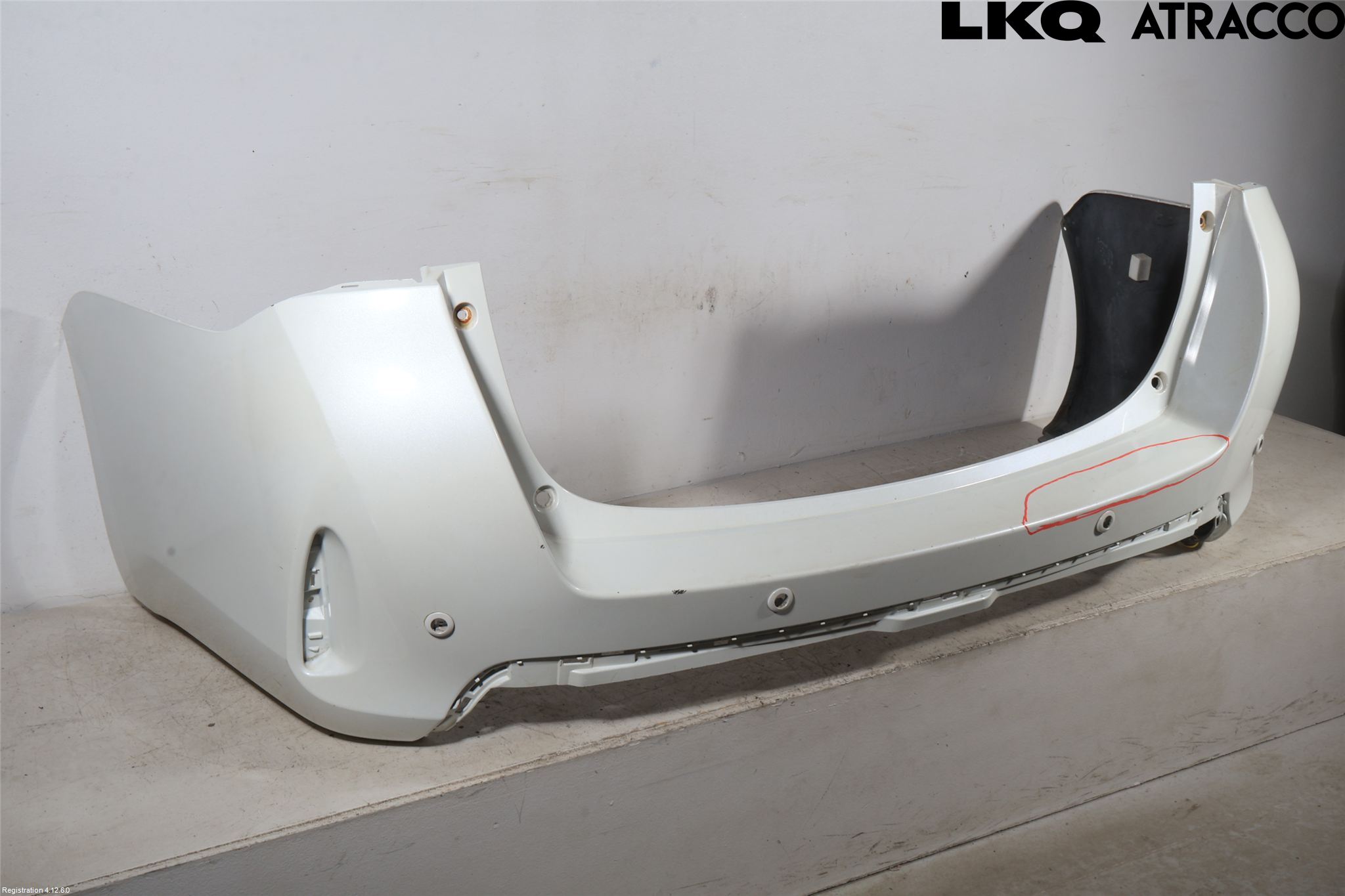 Toyota AURIS 13-19 Støtfanger Bak