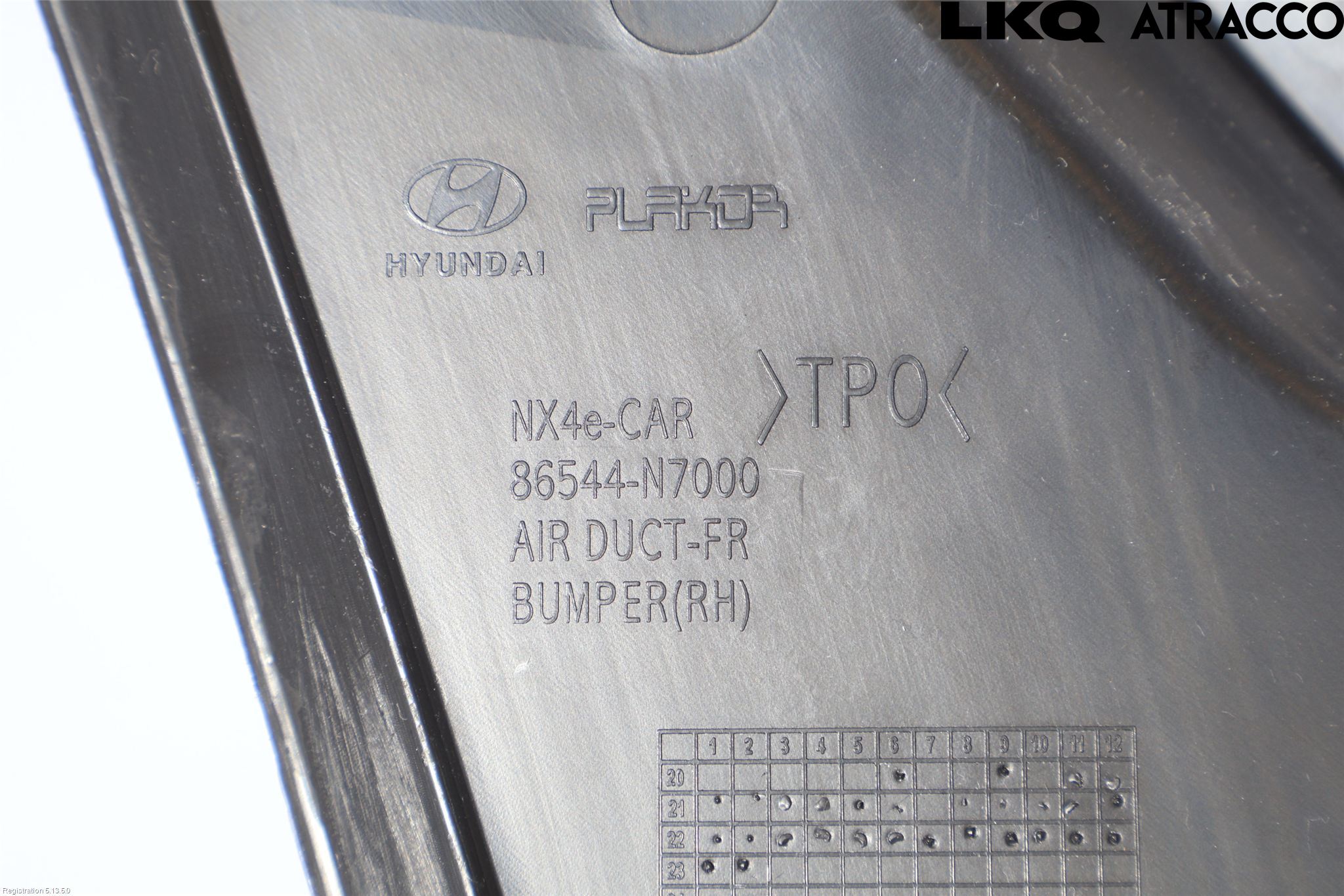 Hyundai TUCSON 05- Luftstyring Front