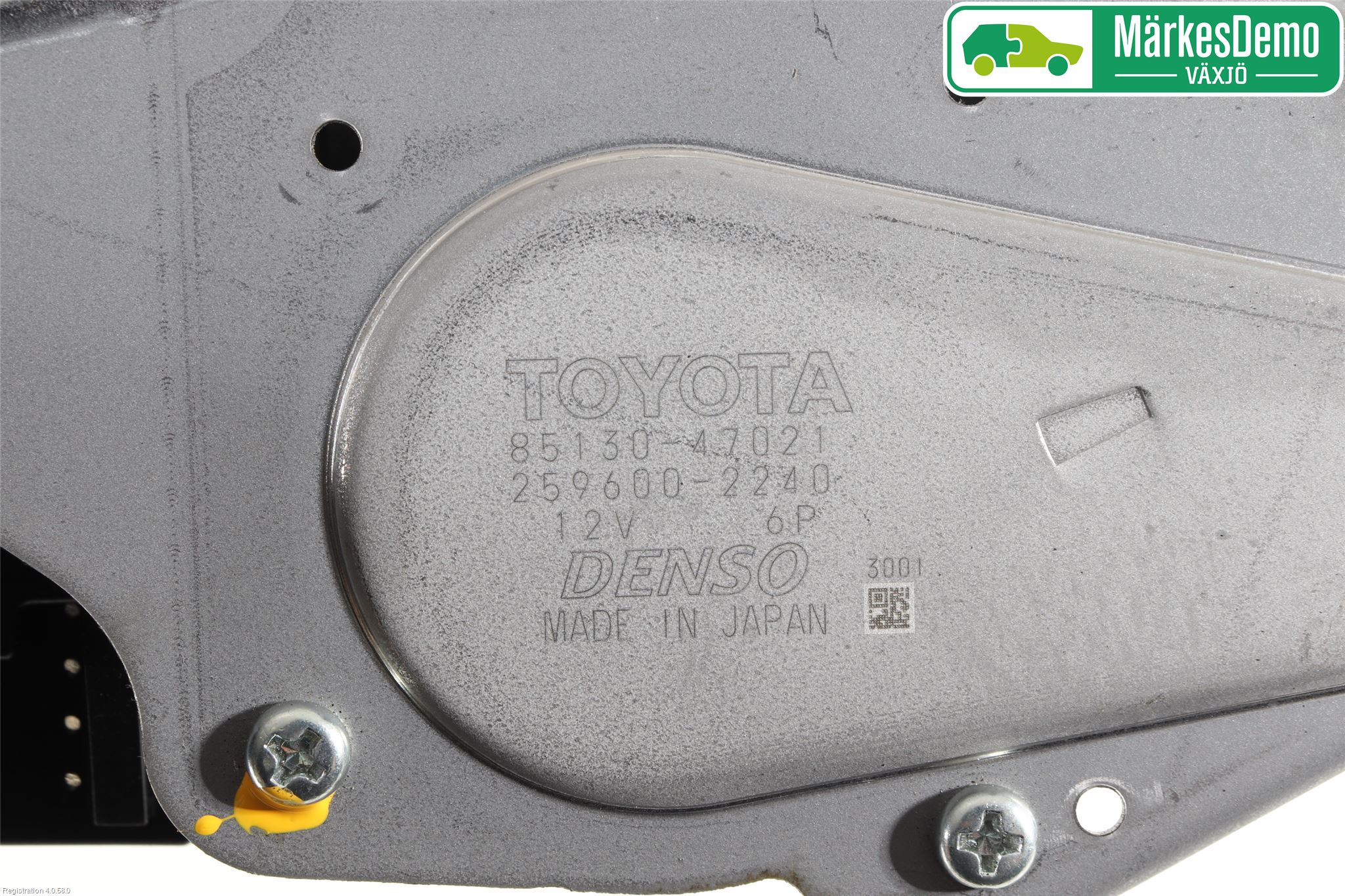 Toyota PRIUS ZVW30 09-20 Viskermotor Bakluke