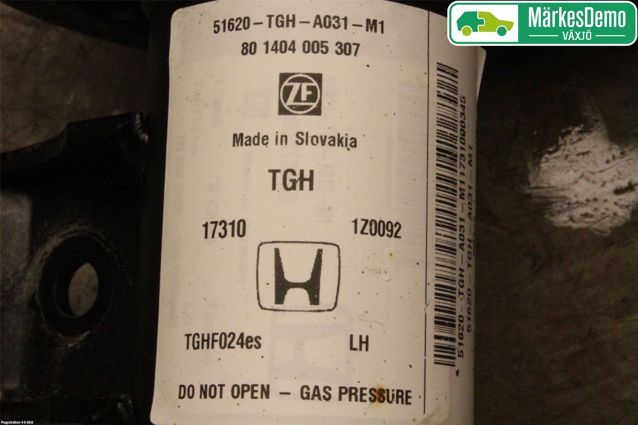 Honda CIVIC 17-22 Fjærbein Foran Venstre