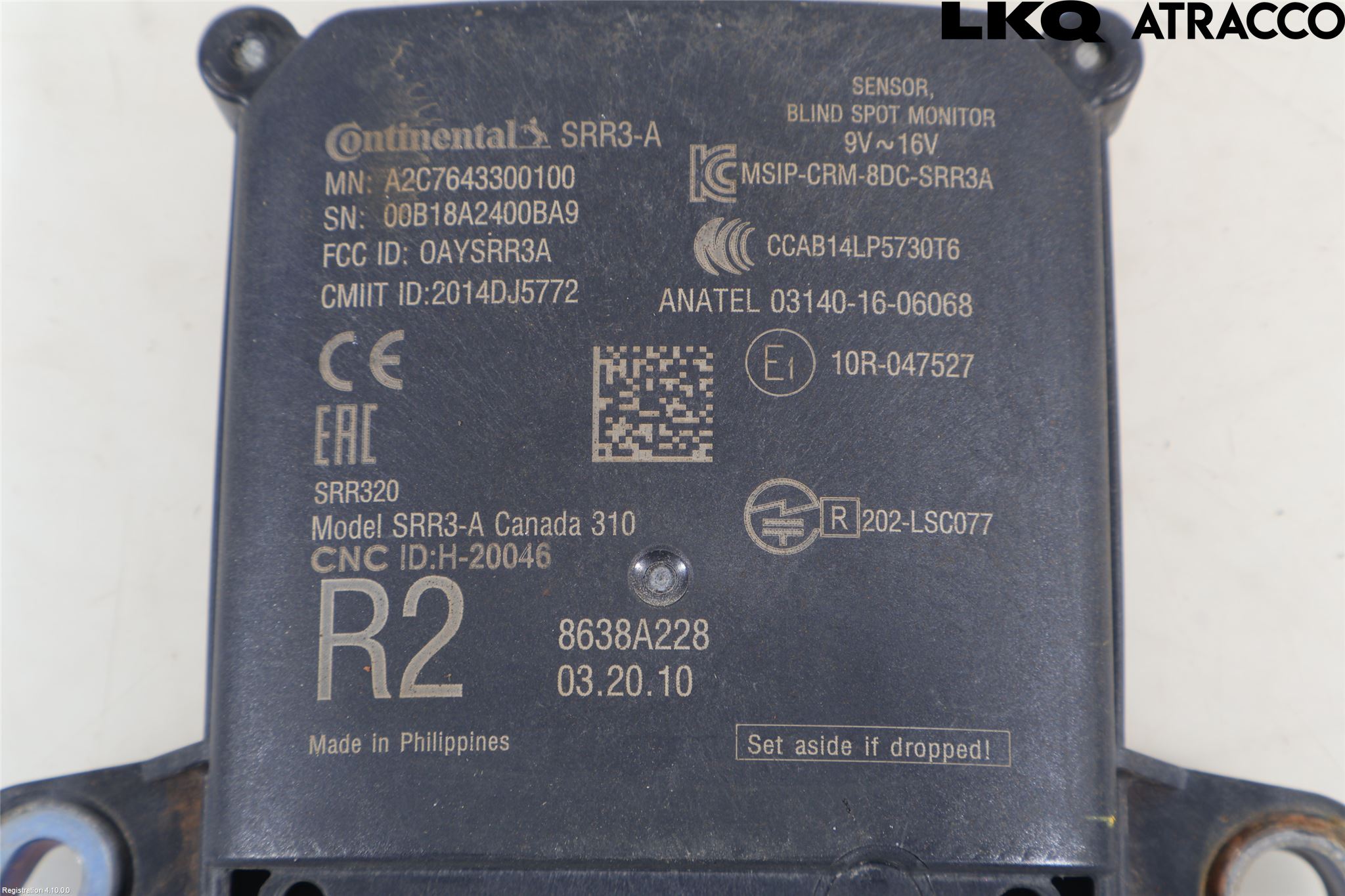 Mitsubishi OUTLANDER 13-21 Sensor Kollisjonsbeskyttelse