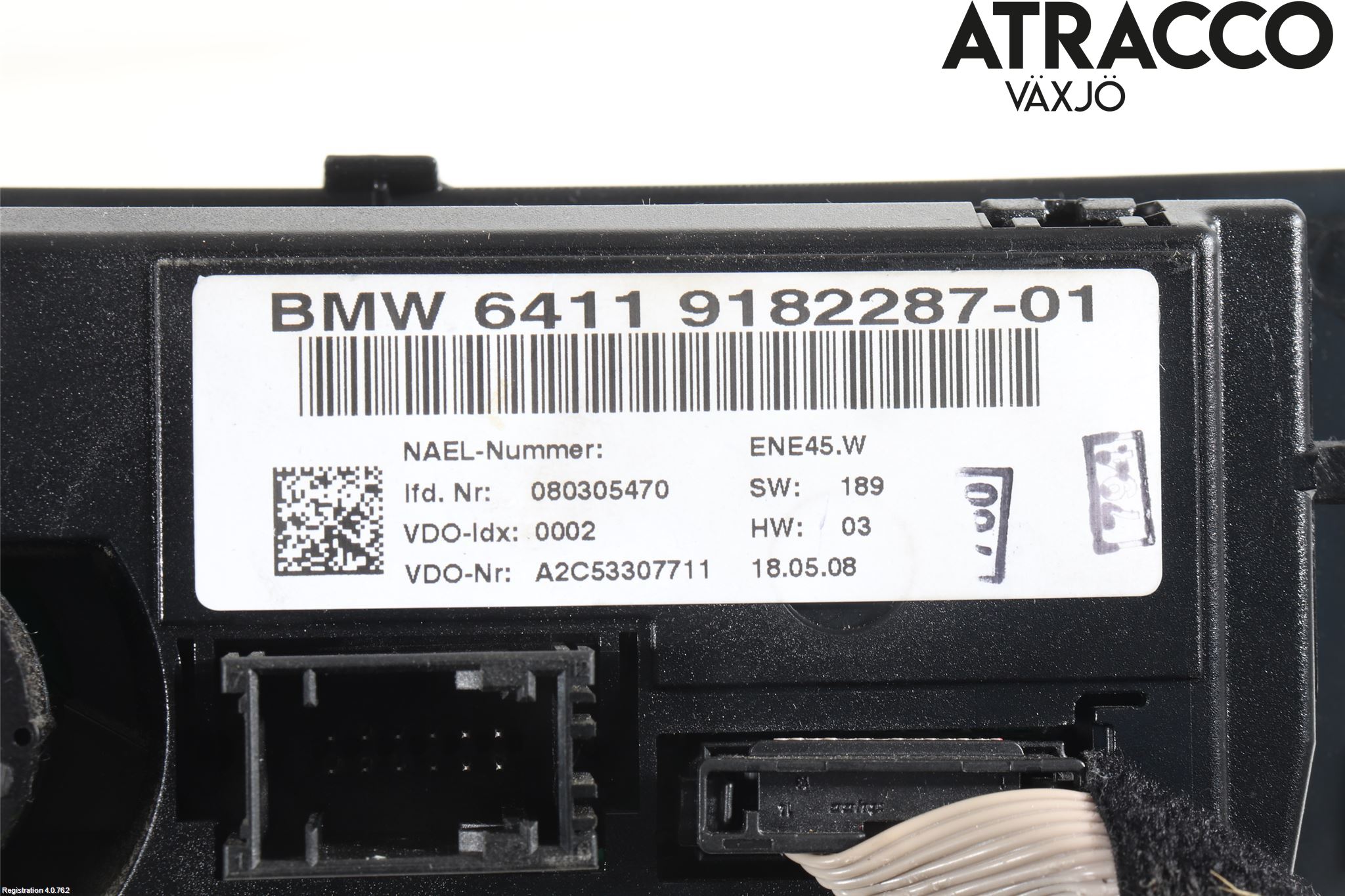 BMW 1 E87/81 5D/3D 03-11 Varme Ac Betjening-Display