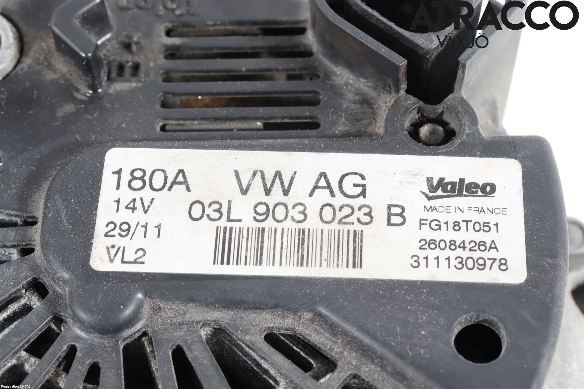 Volkswagen VW PASSAT 11-14 Dynamo