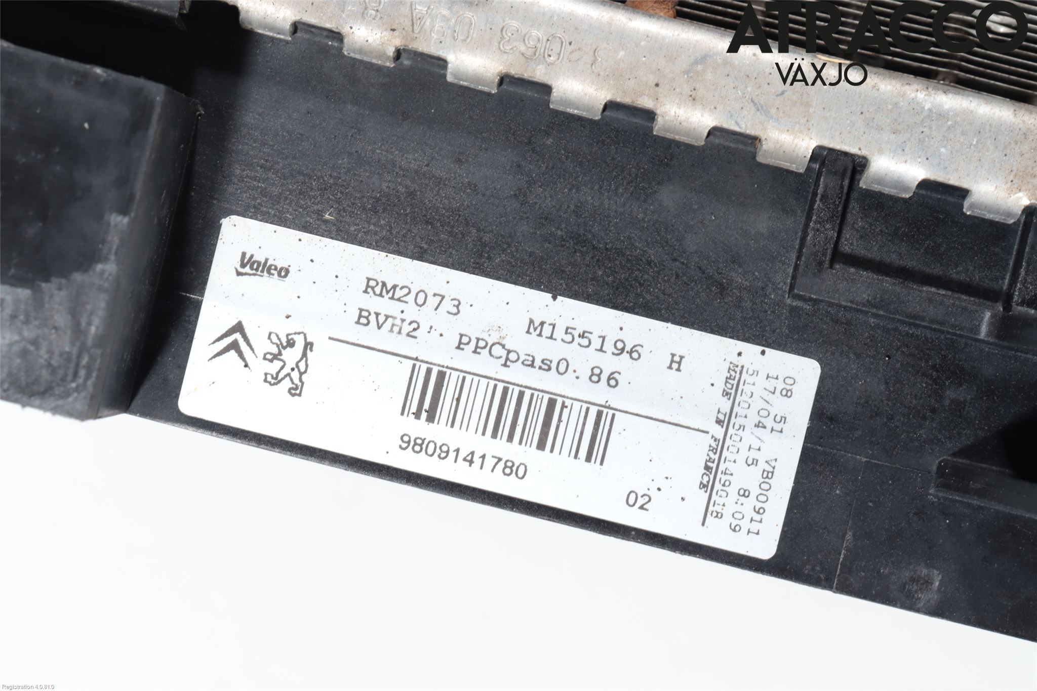 Peugeot 308 14-21 Radiator Manuell