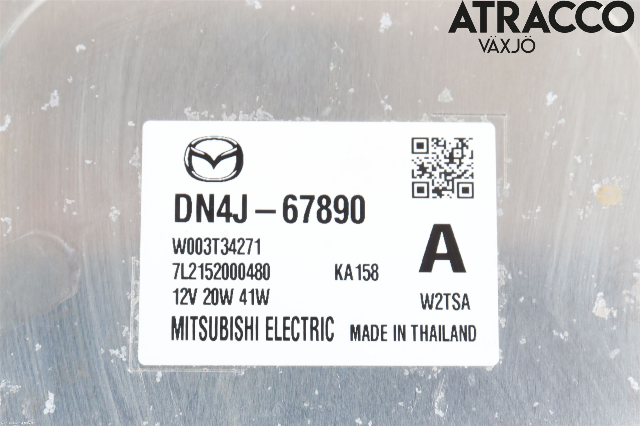 Mazda MX-30 20- Styreenhet Xenon