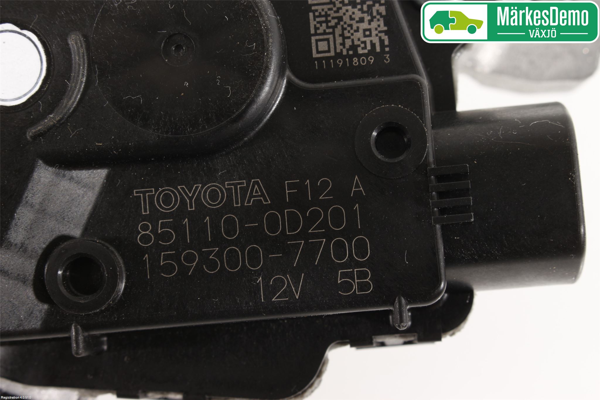 Toyota YARIS XP130 15-20 Viskermotor Frontrute