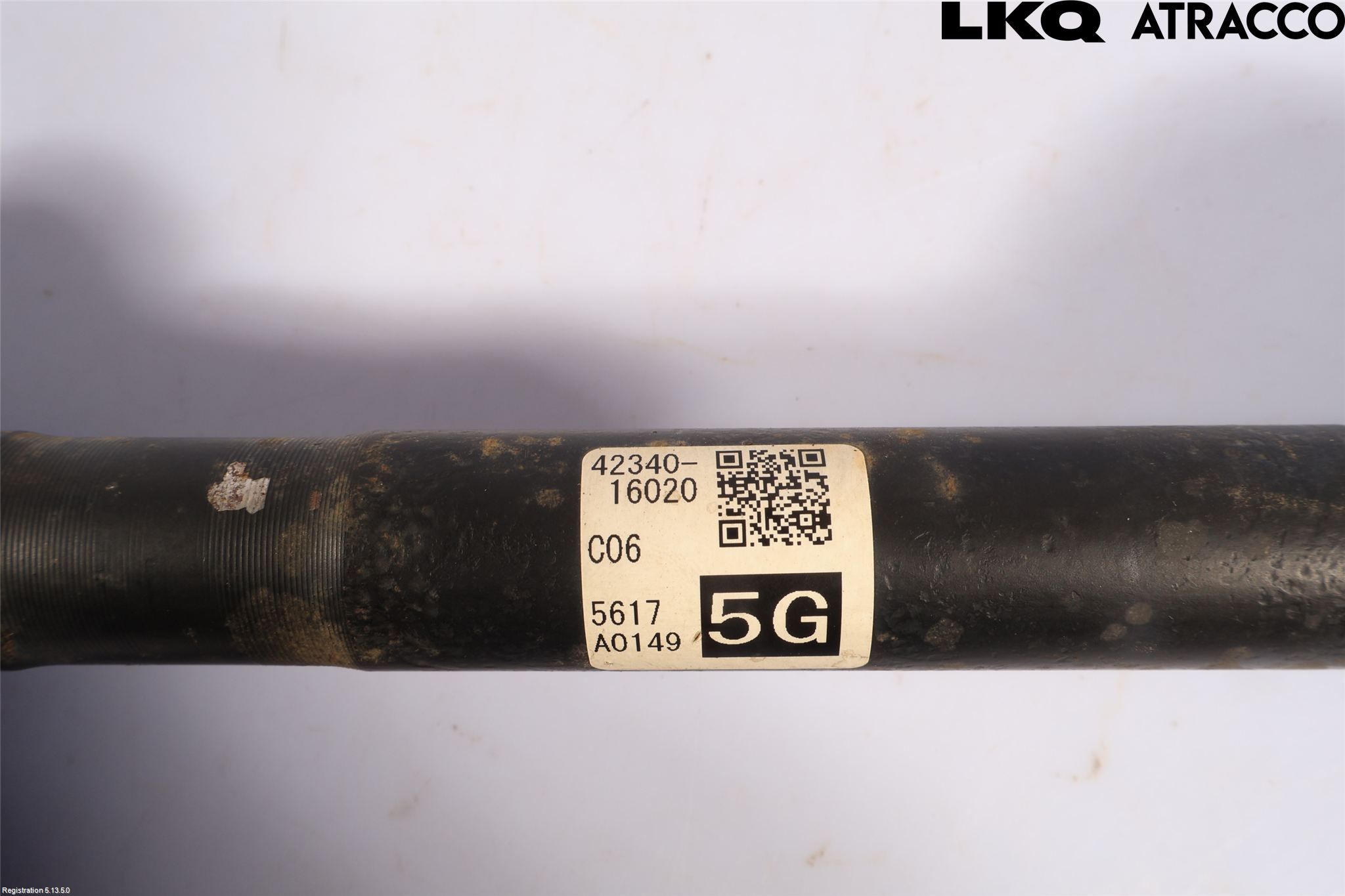 Toyota COROLLA CROSS XG10 22- Drivaksel Bak Kompl Høyre