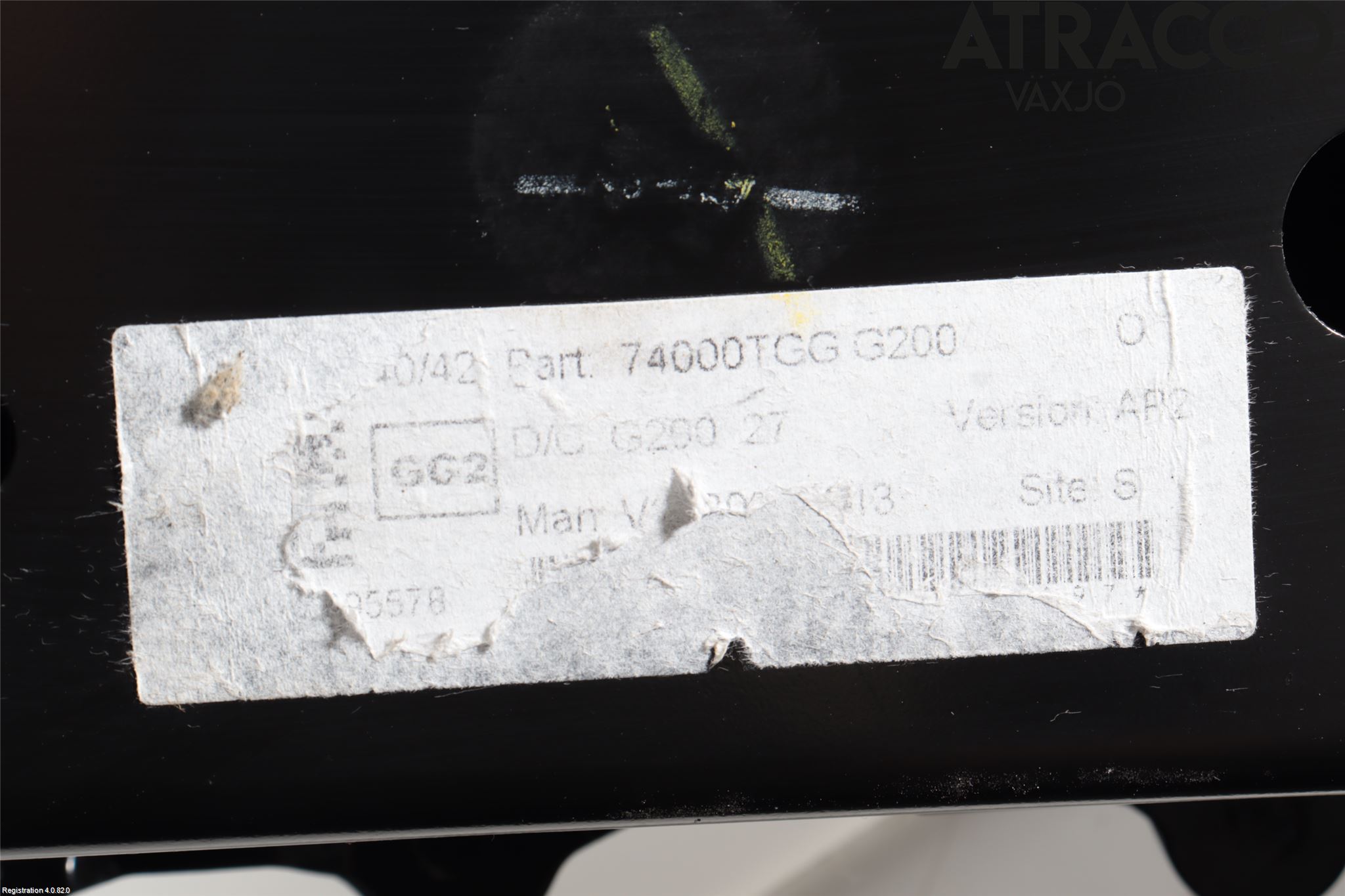 Honda CIVIC 17-22 Frontplate Øvre