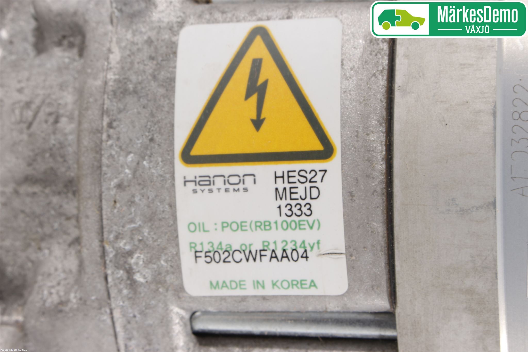 Hyundai IONIQ AE 17-22 Varme Ac Kompressor