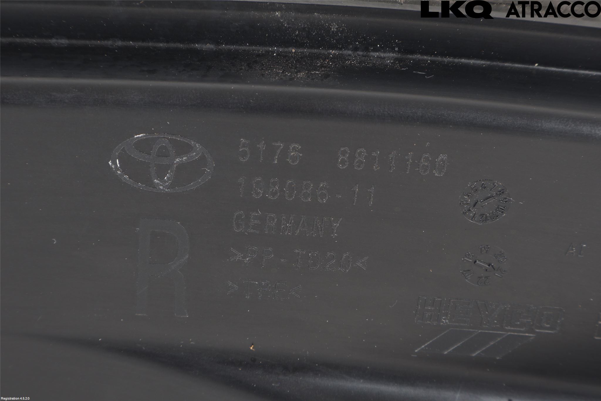 Toyota SUPRA / GR SUPRA Tackplast Front
