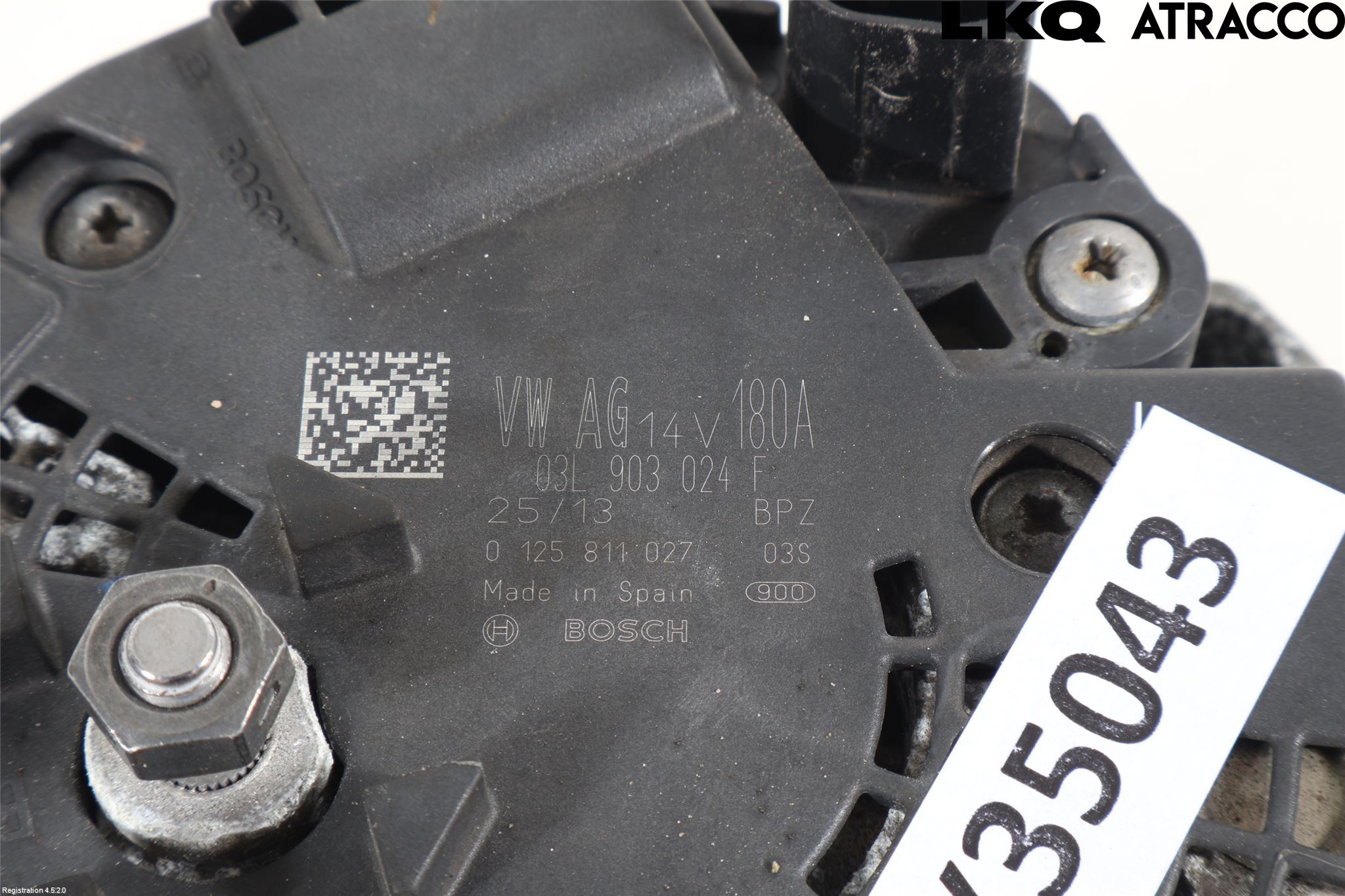 Volkswagen VW PASSAT 11-14 Dynamo