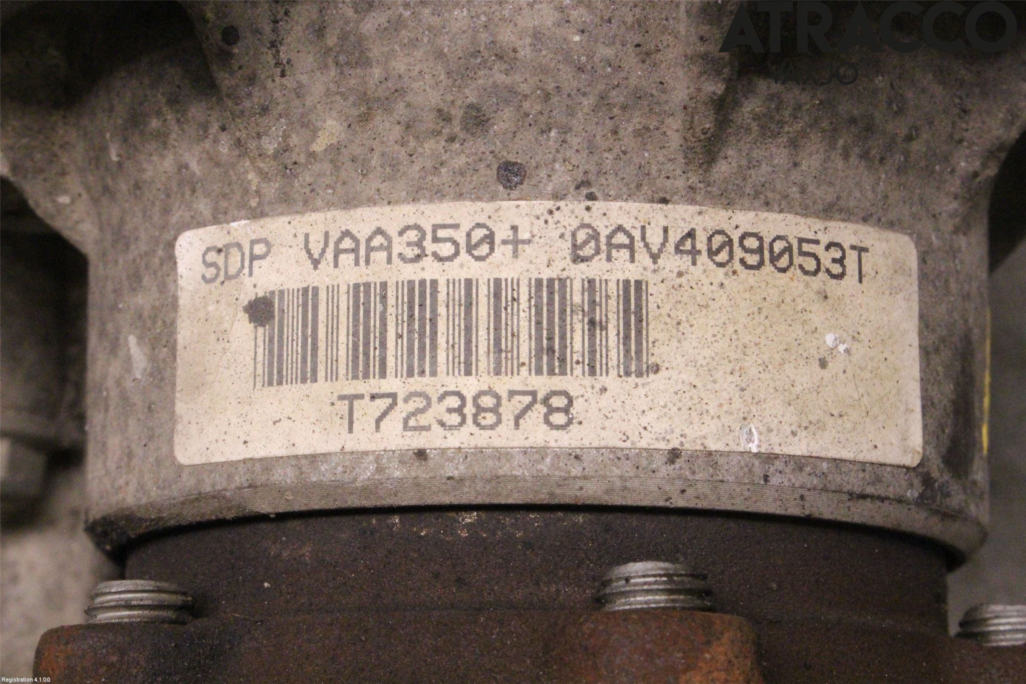 Volkswagen VW PASSAT 11-14 Gearkasse Fordelingskasse