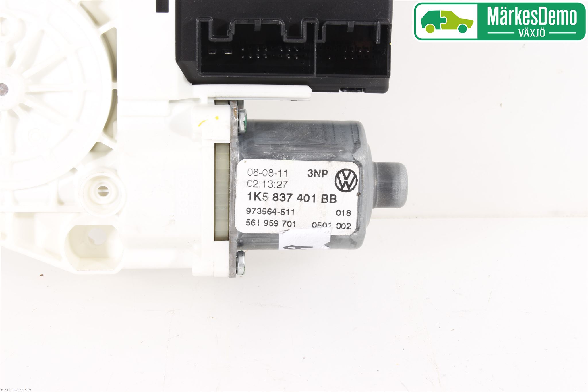 Volkswagen VW GOLF VI 09-13 Vindusheismotor