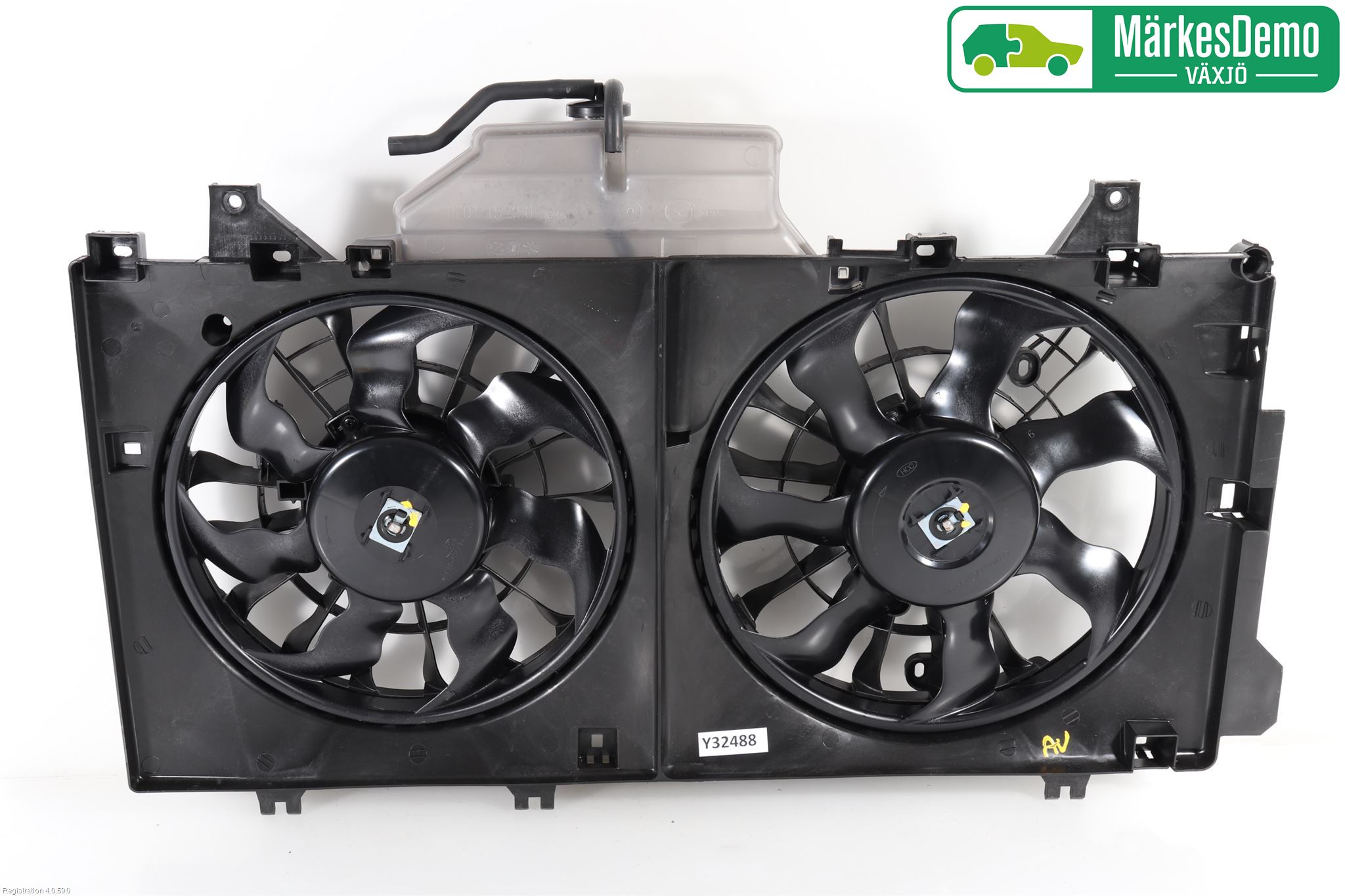 Mazda 3 III 14-19 Kjølevifte-Radiator Hus-Kåpe