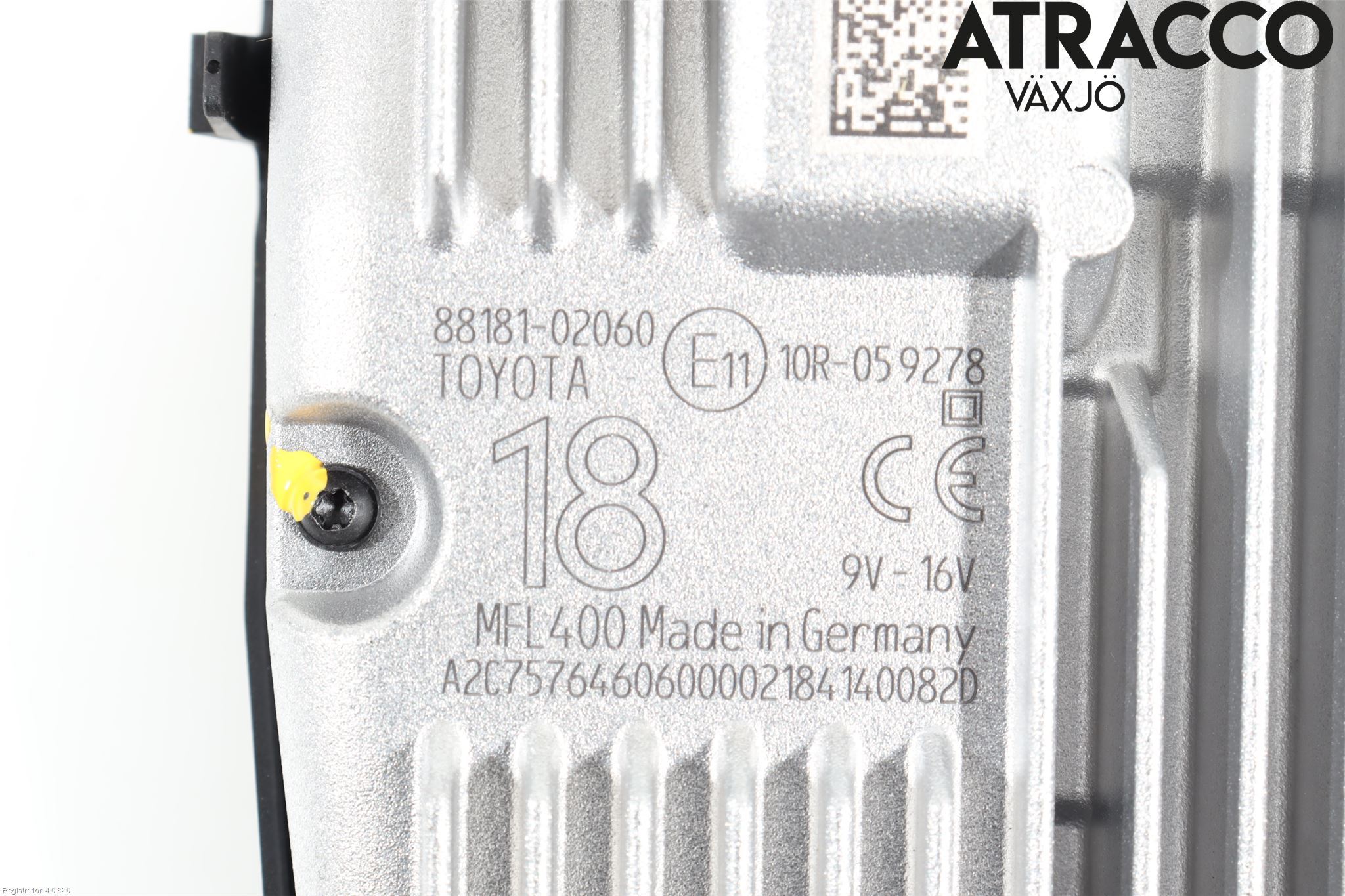 Toyota AURIS 13-19 Sensor Kollisjonsbeskyttelse