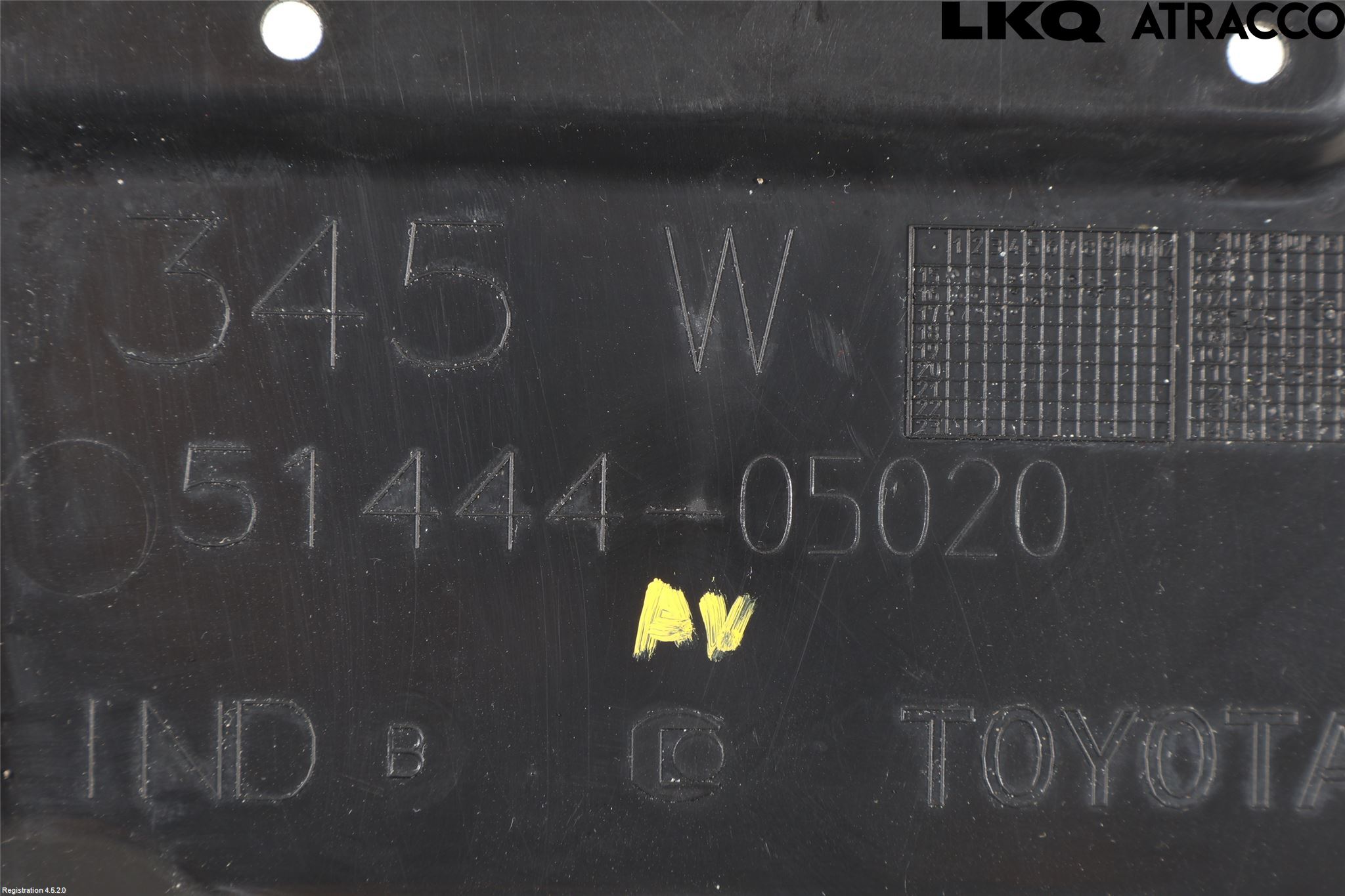 Toyota AURIS 13-19 Bunnplate U Motor-Gear-Dørk