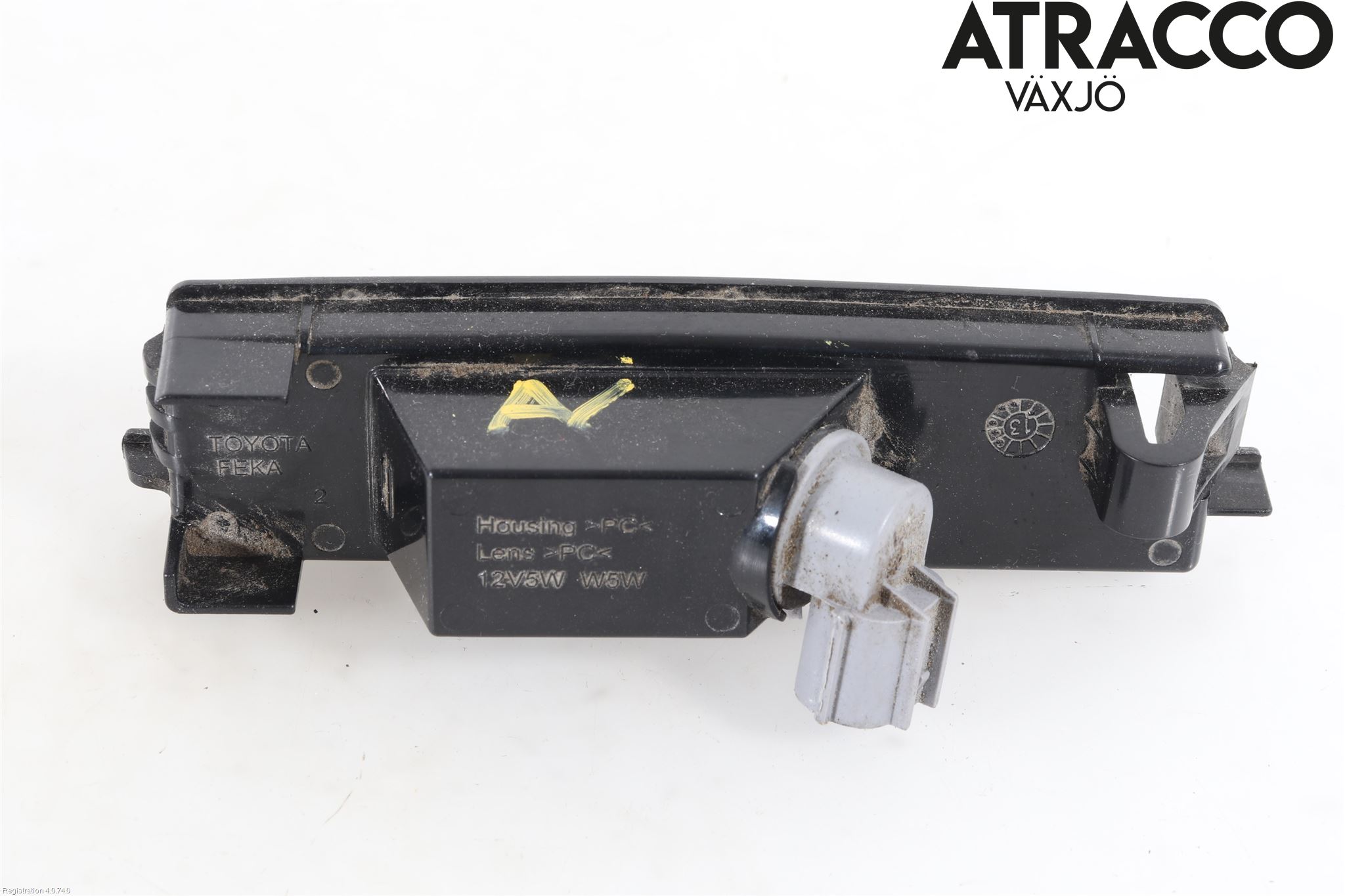 Toyota AURIS 13-19 Skilt Belysning
