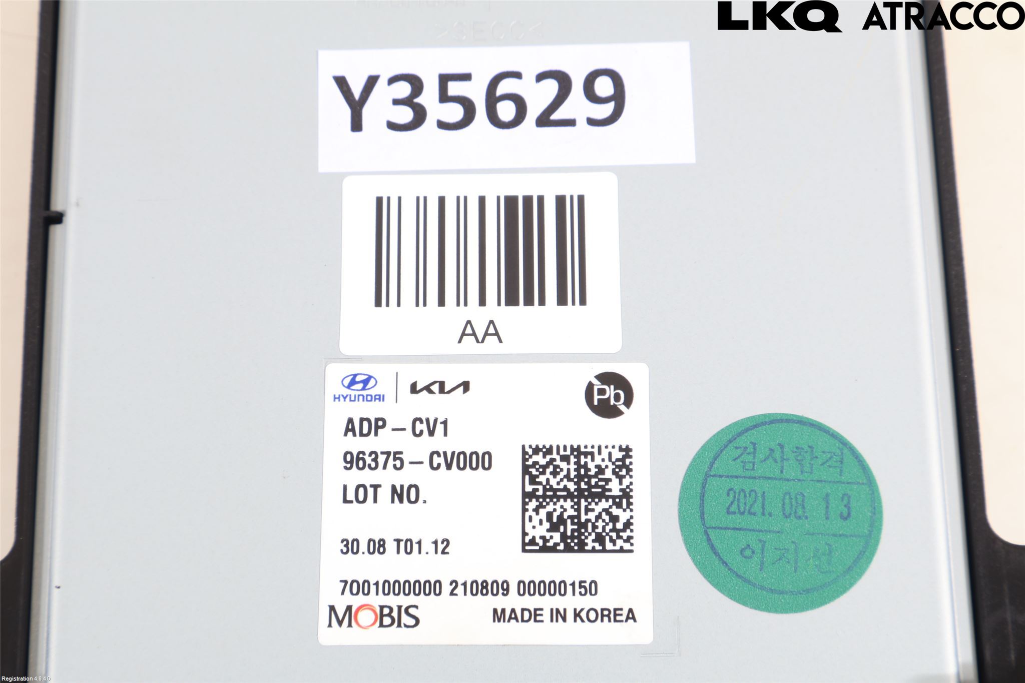 Kia EV6 (CV) 22- Styreenhet Øvrig
