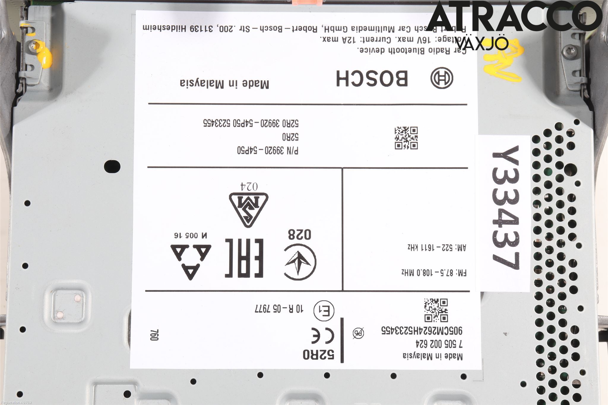 Suzuki VITARA 15- Stereo Radio Med Cd