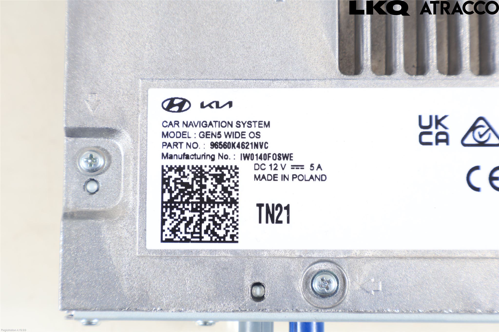 Hyundai KONA/ELECTRIC OS 18-23 Stereo Radio Med Cd