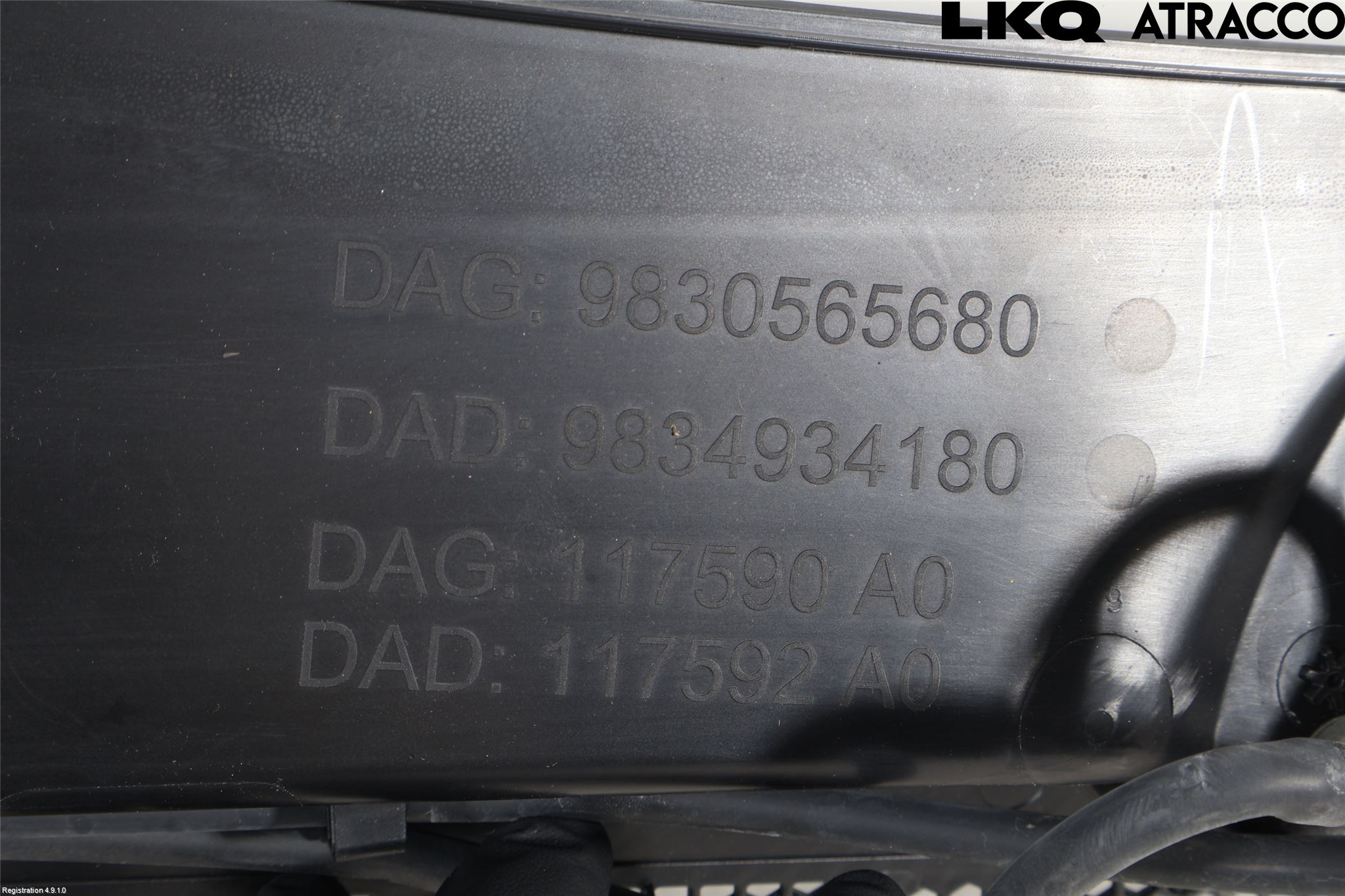Peugeot 308/E-308 21- Visker Deksel-Grill-Under Frr