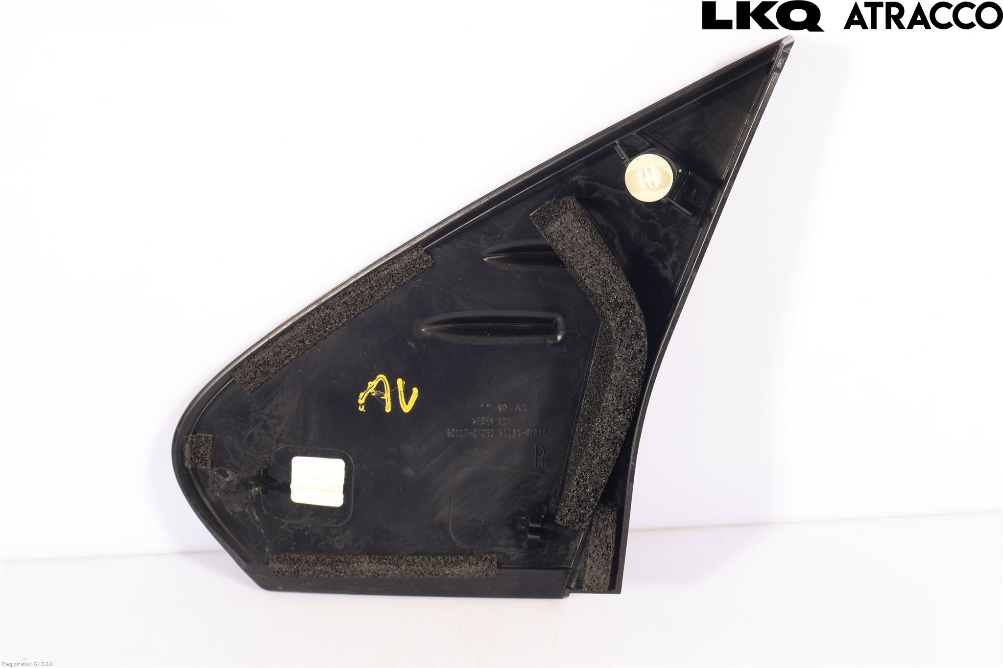 Toyota PRIUS (ZVW50) 16-21 Skjerm Hjørne Utfylling Foran