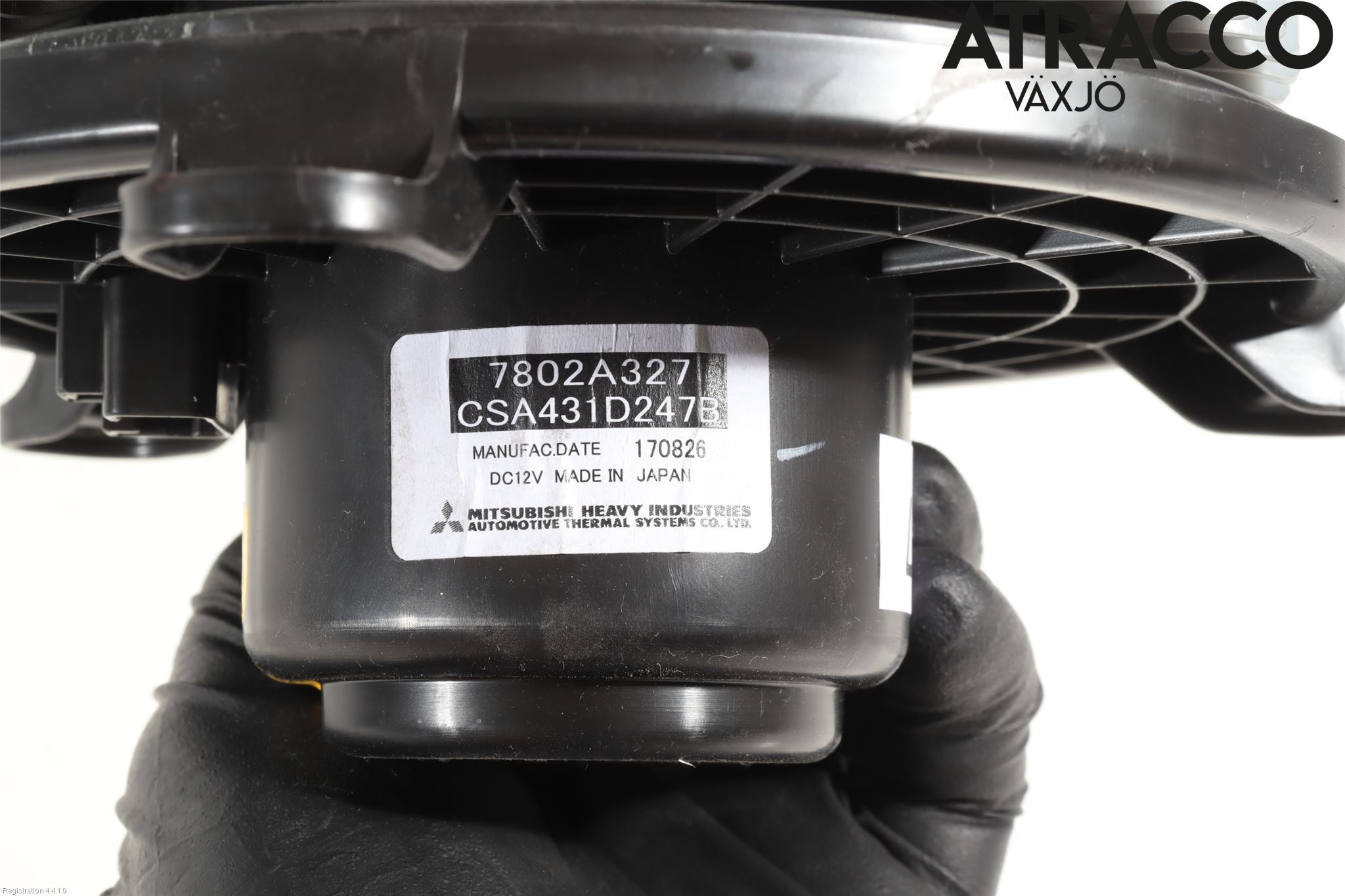 Mitsubishi OUTLANDER 13-21 Varmeapparat Viftemotor