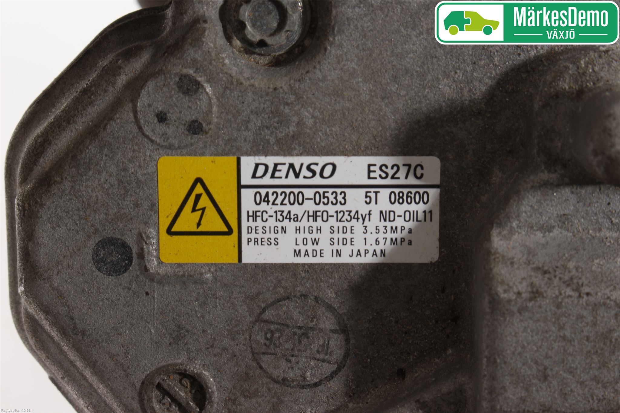 Toyota RAV4 13-18 Varme Ac Kompressor