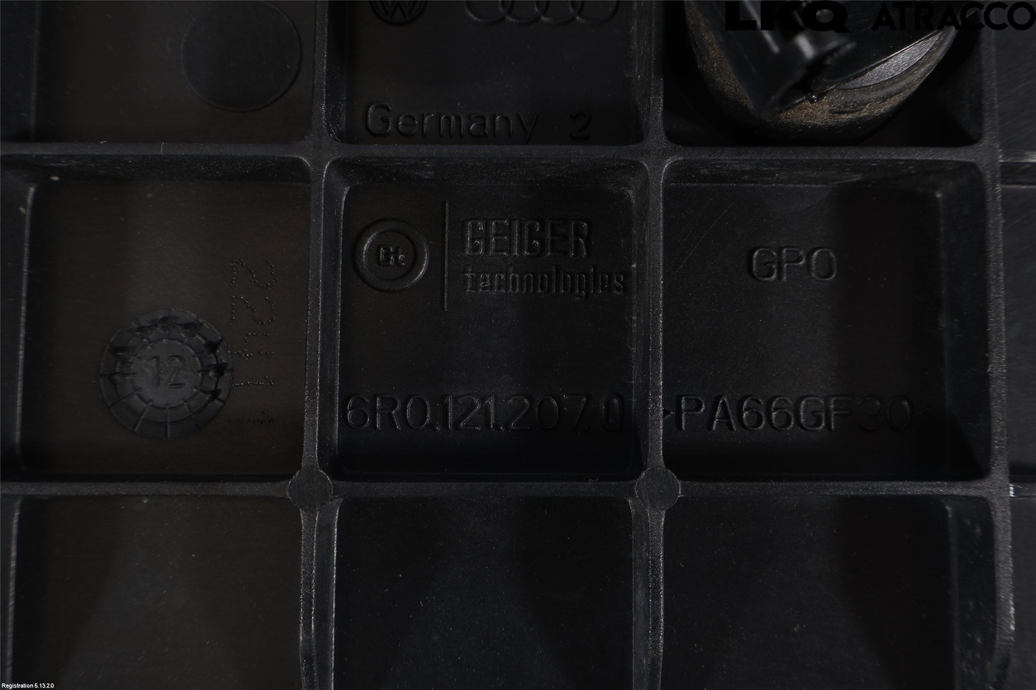 Volkswagen VW POLO 10-17 Kjølevifte-Radiator Hus-Kåpe