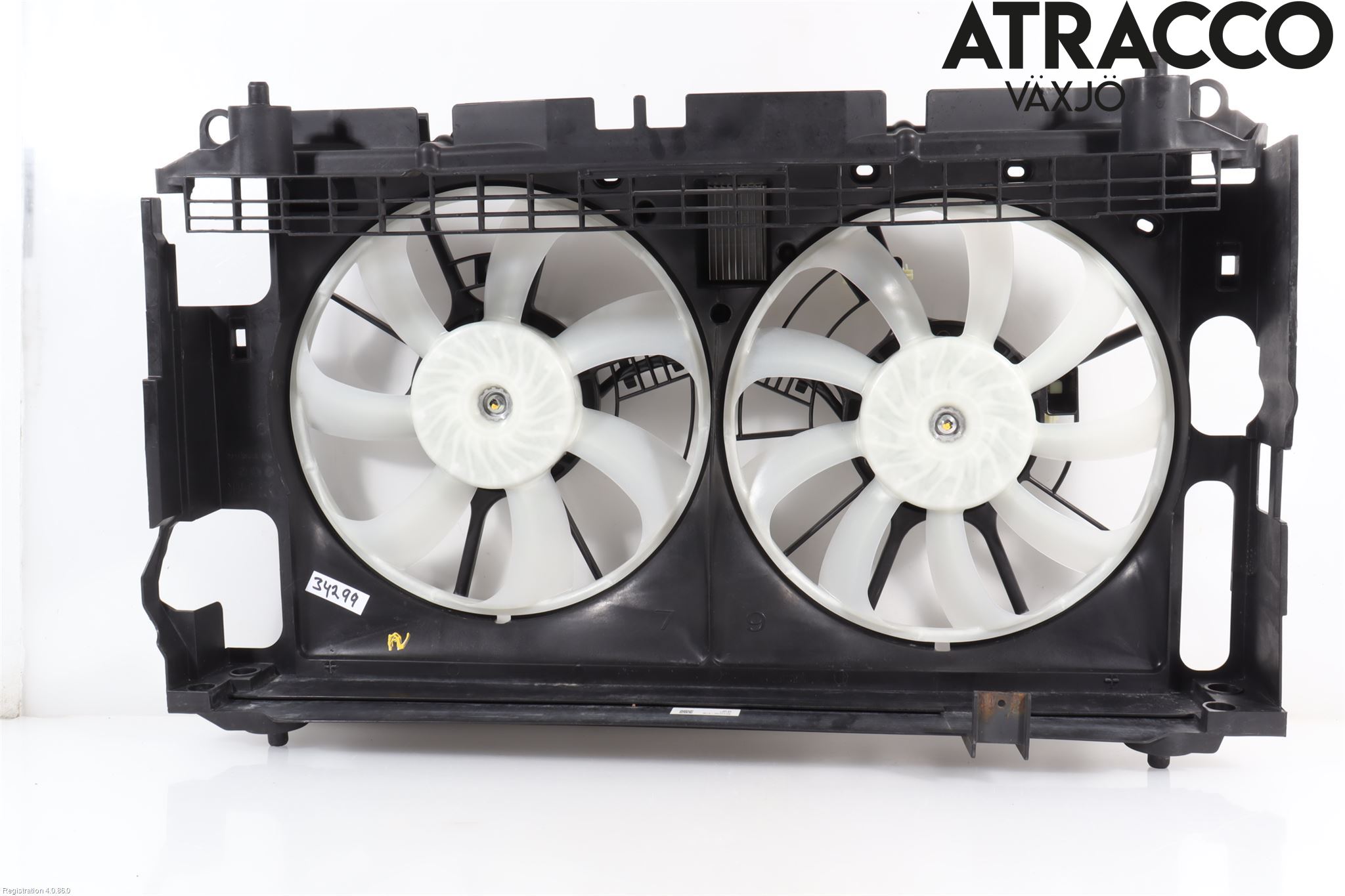 Toyota AURIS 13-19 Kjølevifte-Radiator Hus-Kåpe