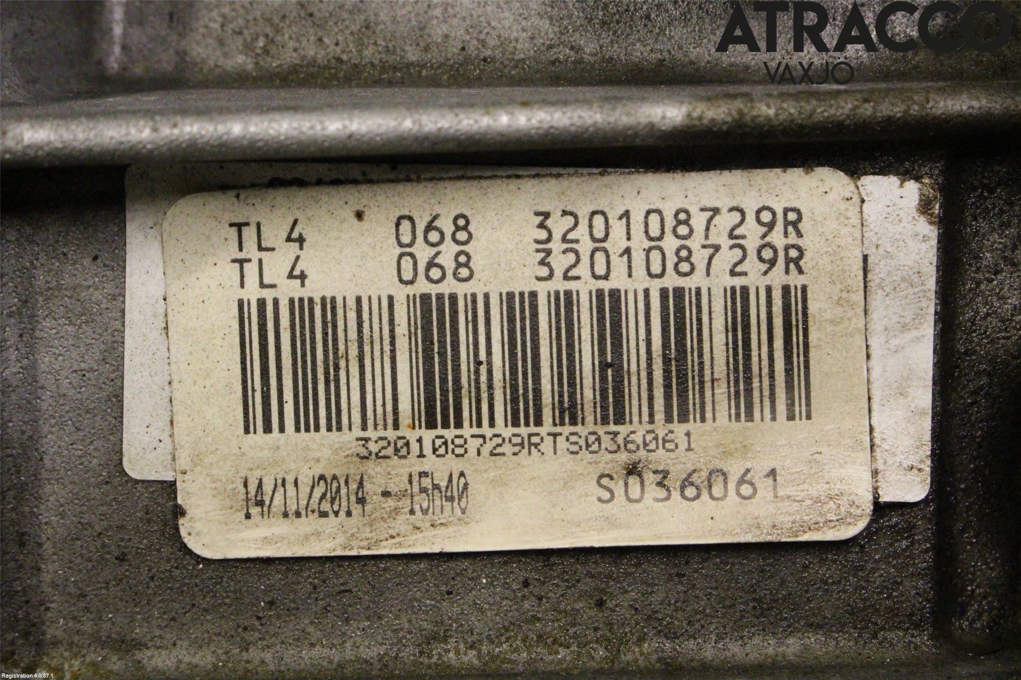 Renault MEGANE III 09-15 Gearkasse 6 Trinn