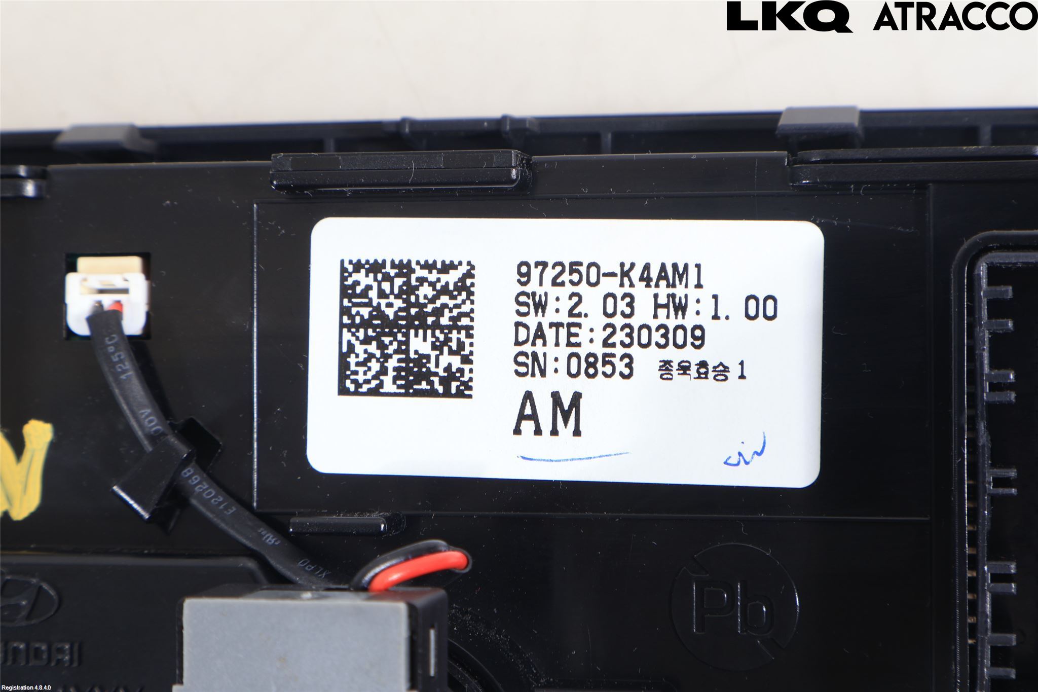 Hyundai KONA/ELECTRIC OS 18-23 Varme Ac Betjening-Display