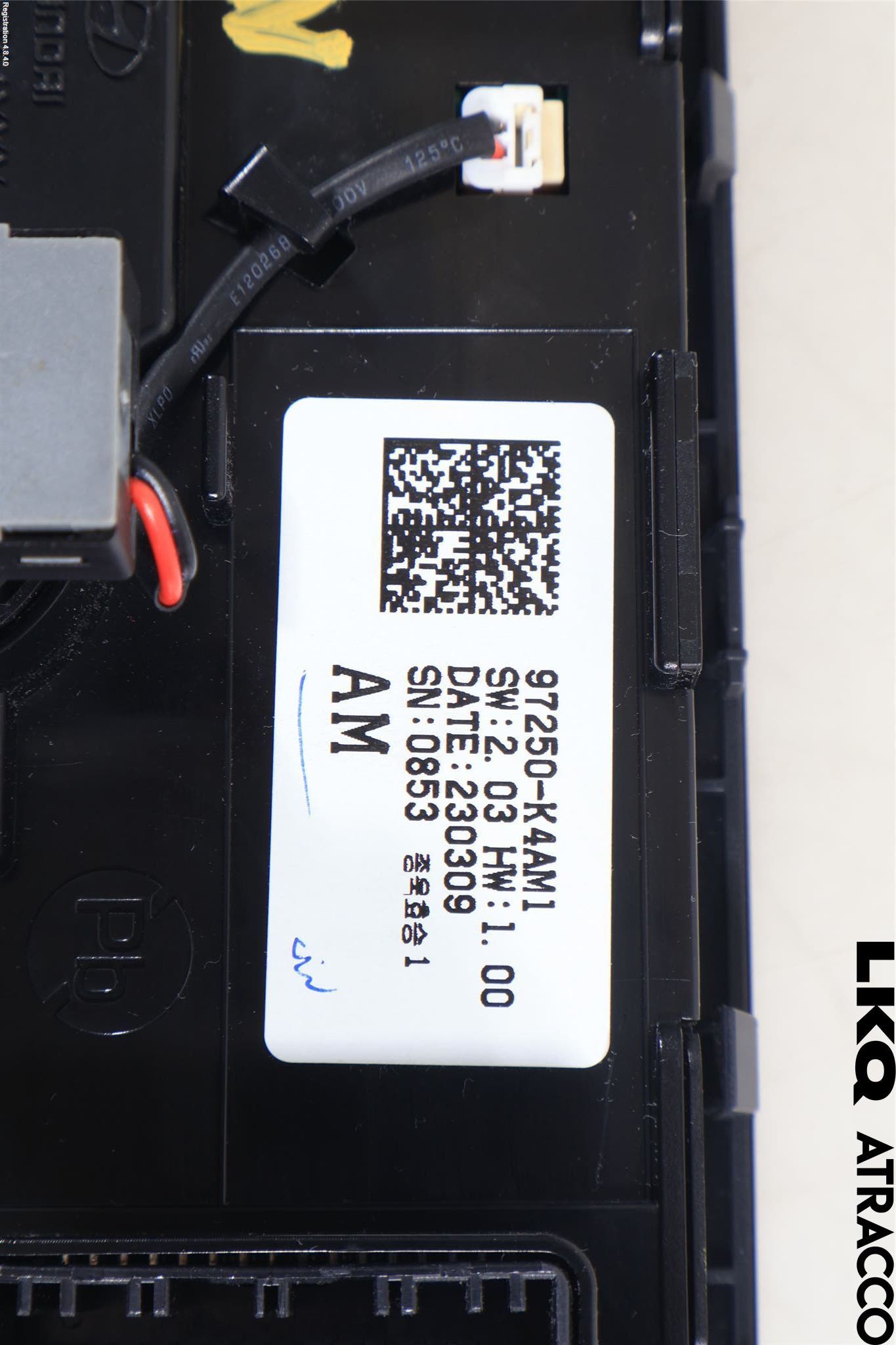 Hyundai KONA/ELECTRIC OS 18-23 Varme Ac Betjening-Display