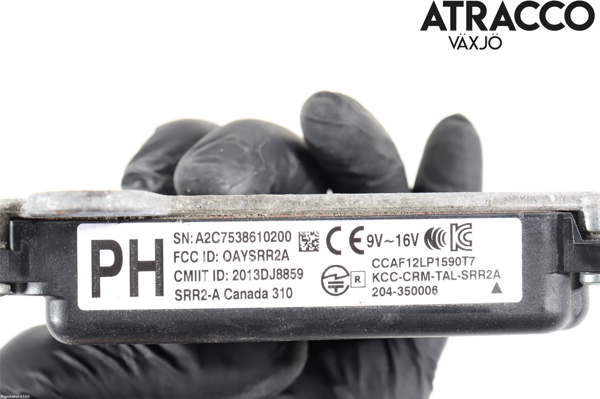 Toyota PRIUS (ZVW50) 16-21 Sensor Kollisjonsbeskyttelse