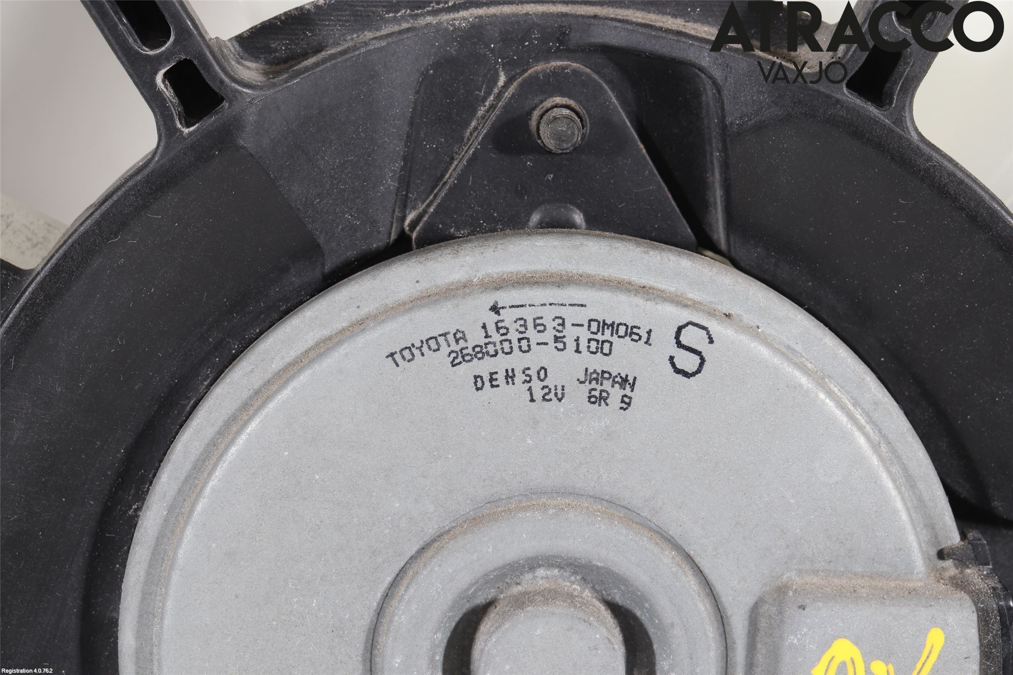 Toyota YARIS XP130 15-20 Kjølevifte-Radiator Hus-Kåpe