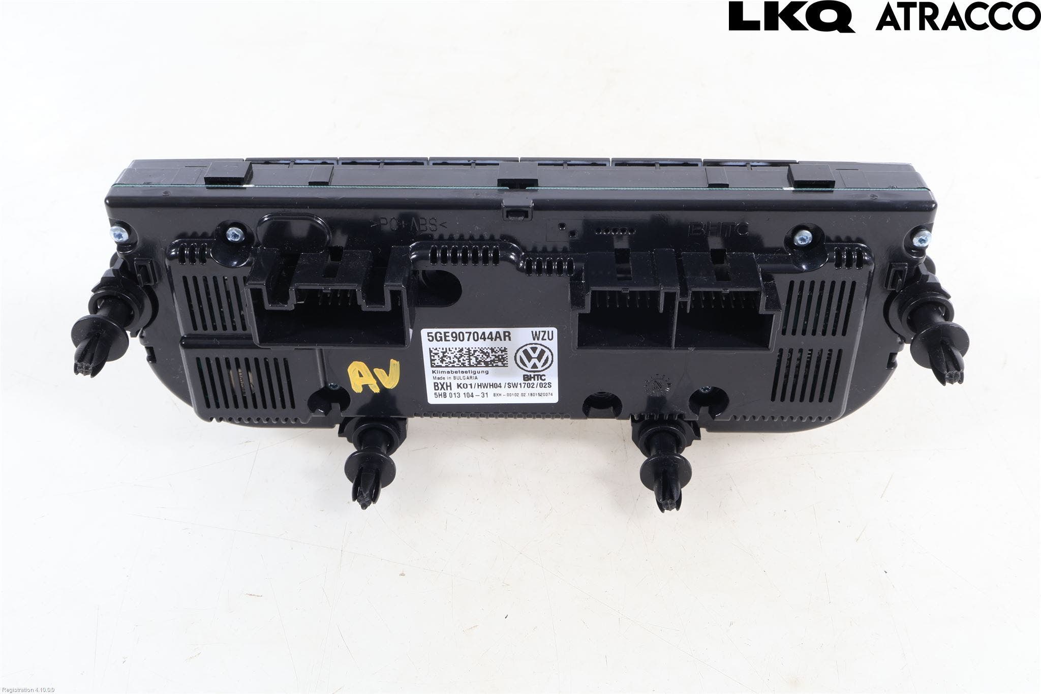 Volkswagen VW PASSAT 15-19 Varme Ac Betjening-Display