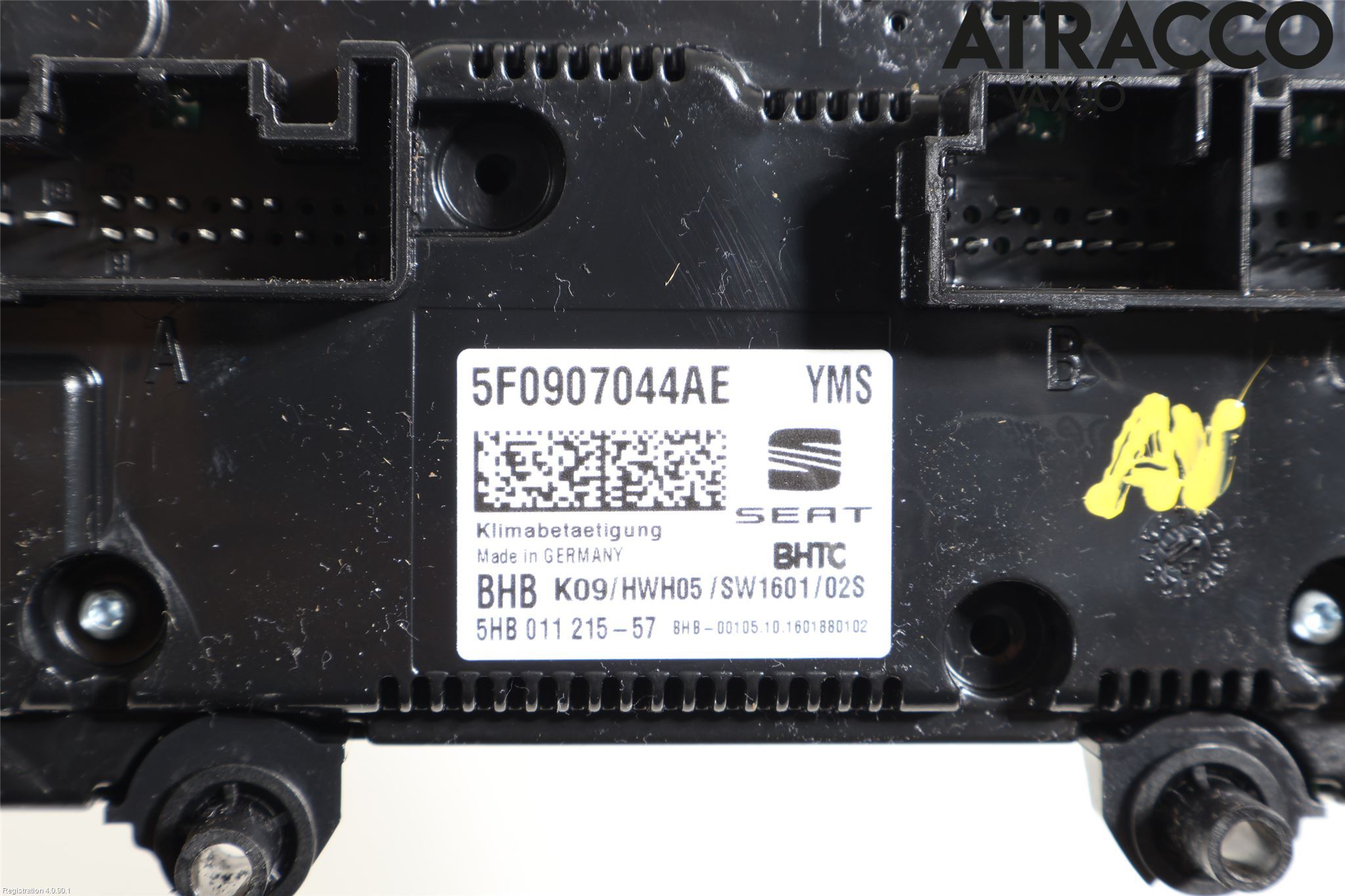 Seat LEON 13-20 Varme Ac Betjening-Display