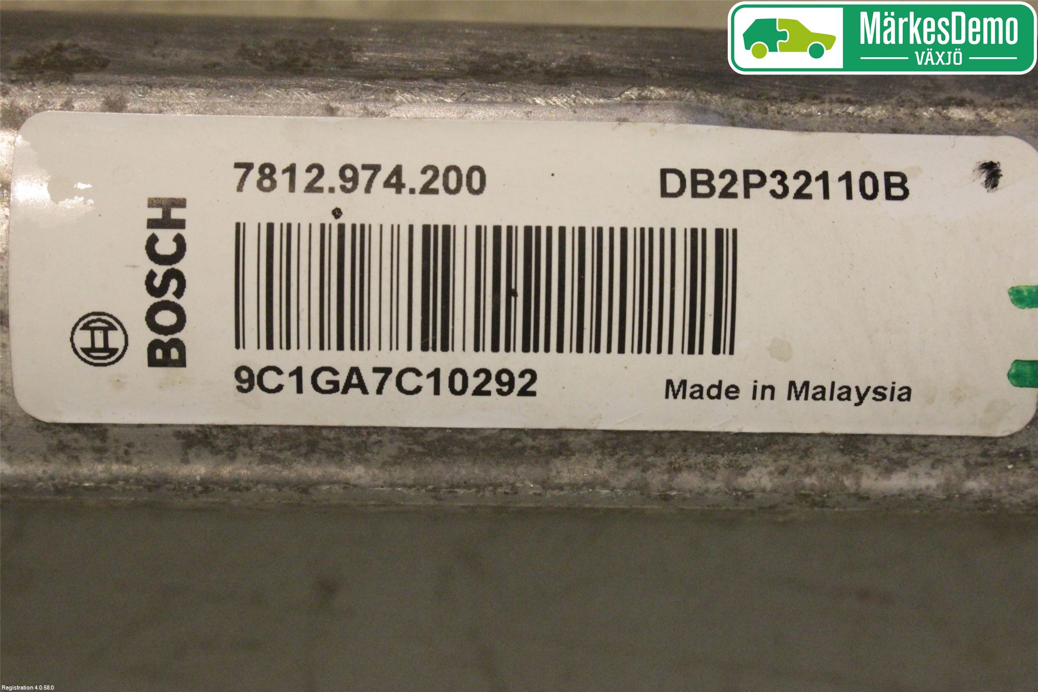 Mazda CX-3 Servo Snekke - Tannstang