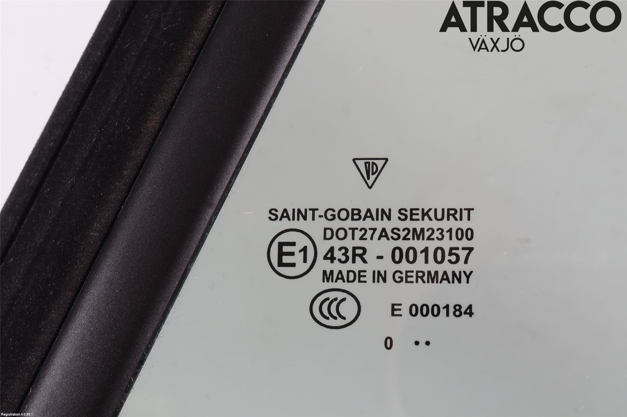Porsche 911 (997) 05-12 Dørrute Bak Vens Trekant 4D