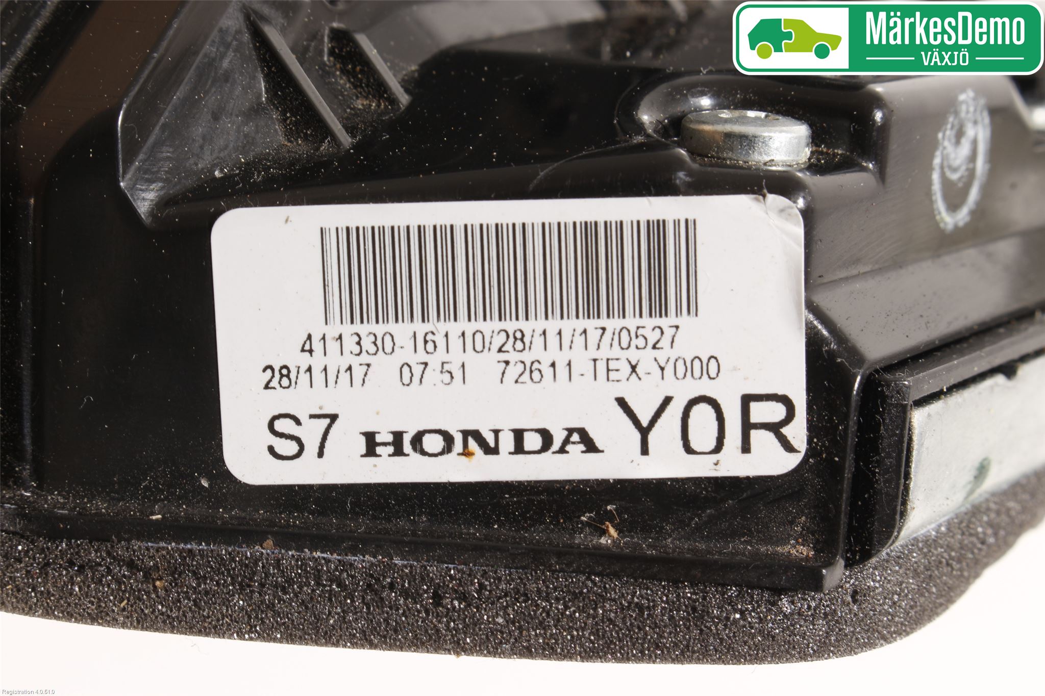 Honda CIVIC 17-22 Dørlås - Låsekasse