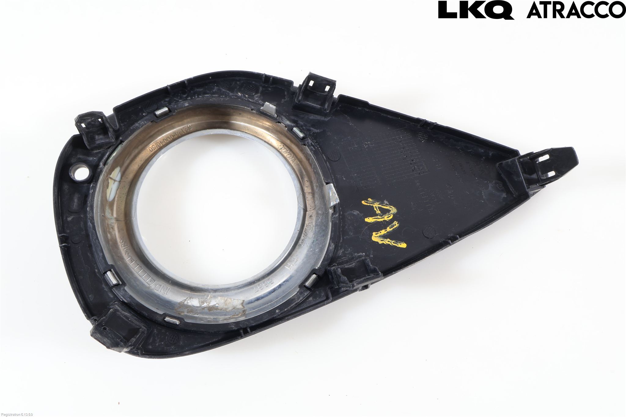 Toyota YARIS XP130 15-20 Frontlykt Kurve-Tåkelys Ramme