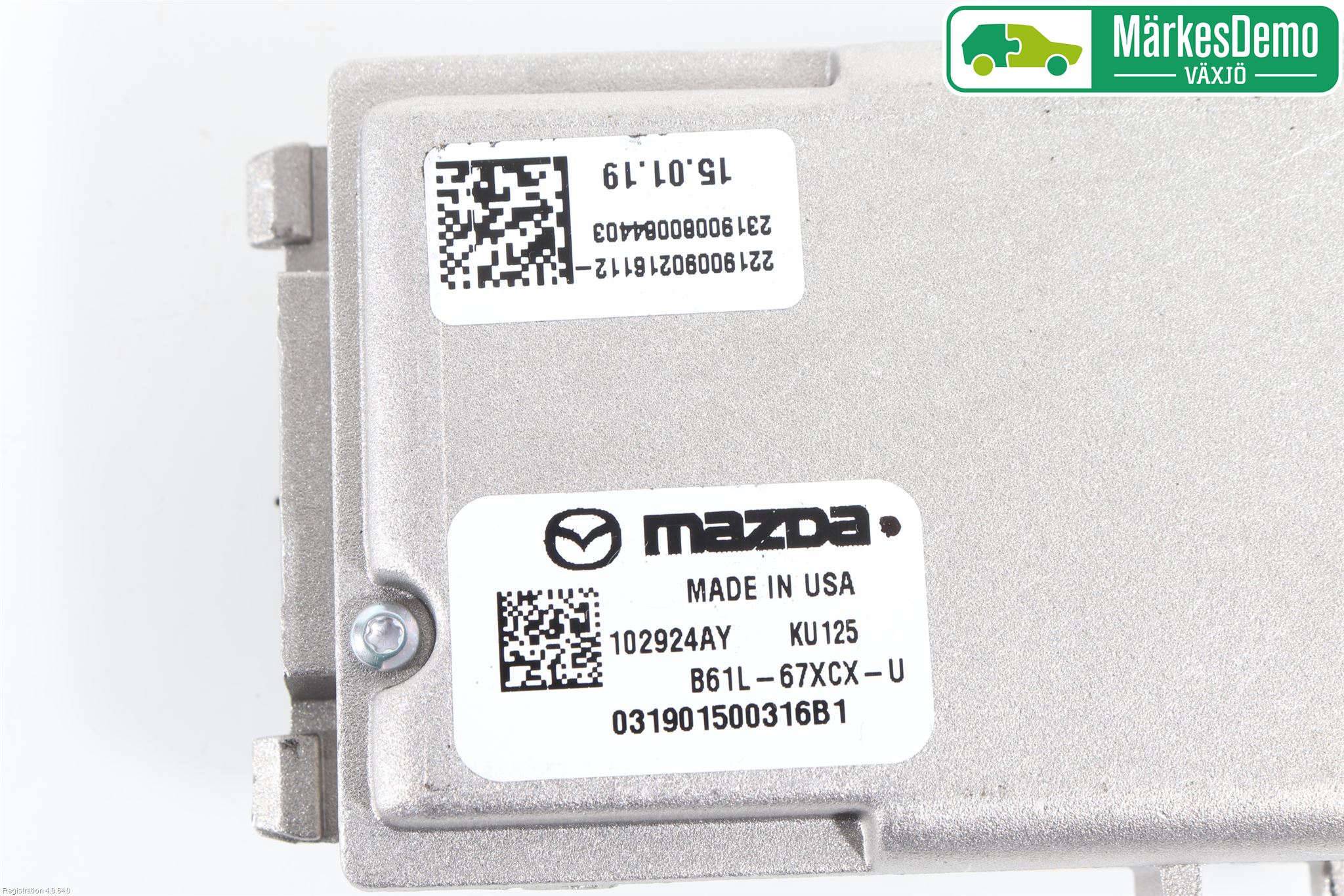 Mazda MX-5 IV (ND/ND2/ND3) MIATA 15- Sensor Kollisjonsbeskyttelse