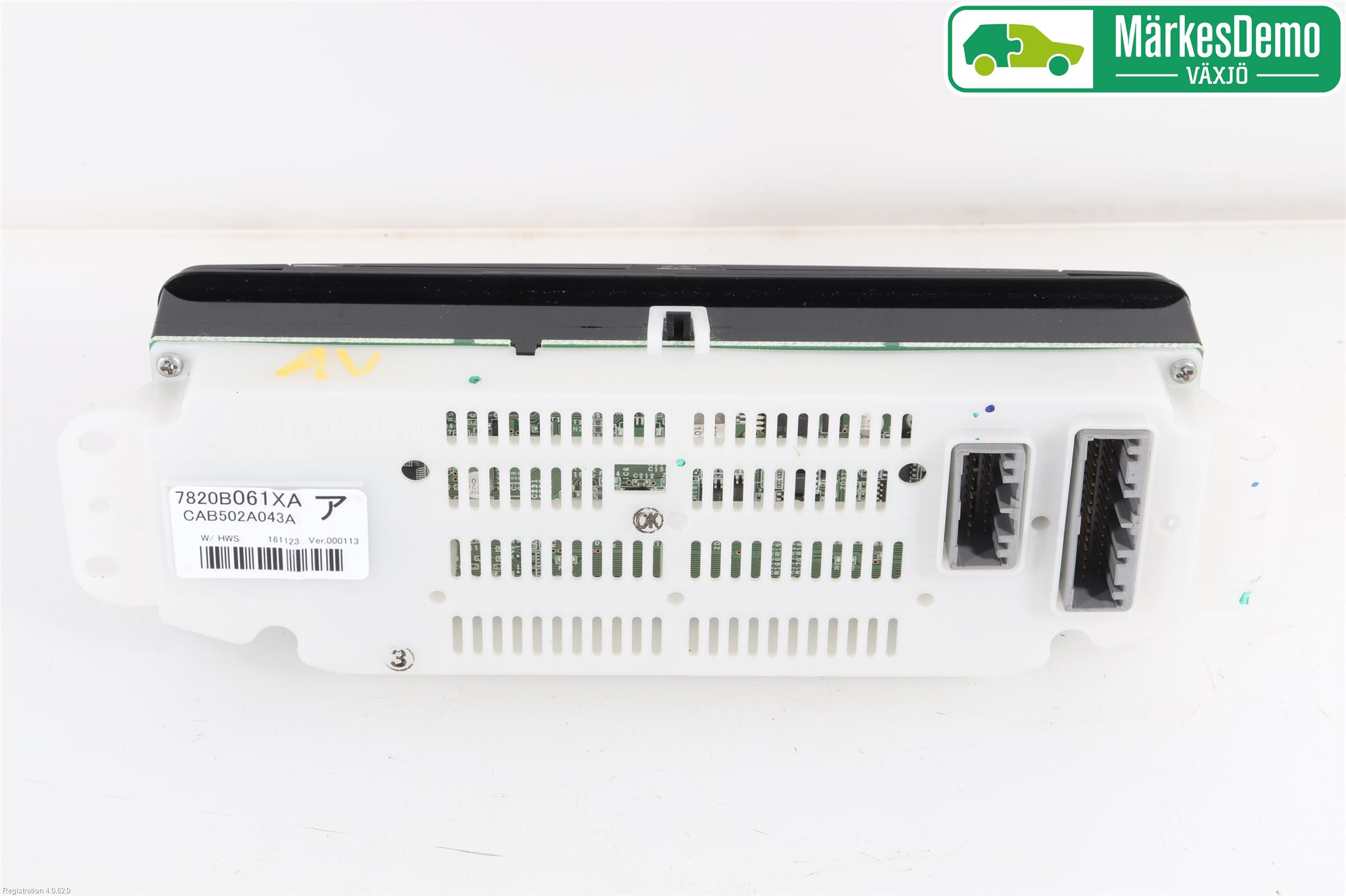 Mitsubishi OUTLANDER 13-21 Varme Ac Betjening-Display