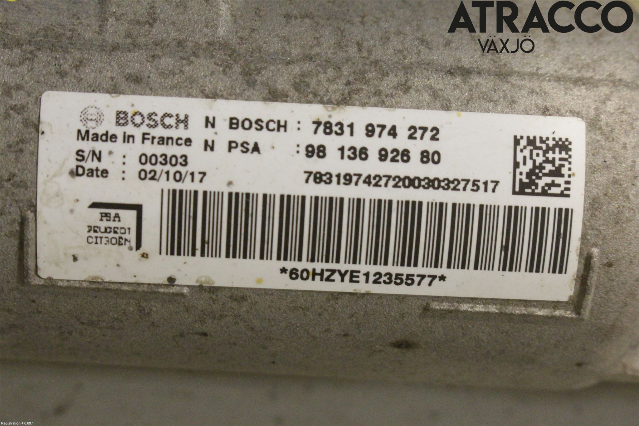 Toyota PROACE II 16- Servo Snekke - Tannstang