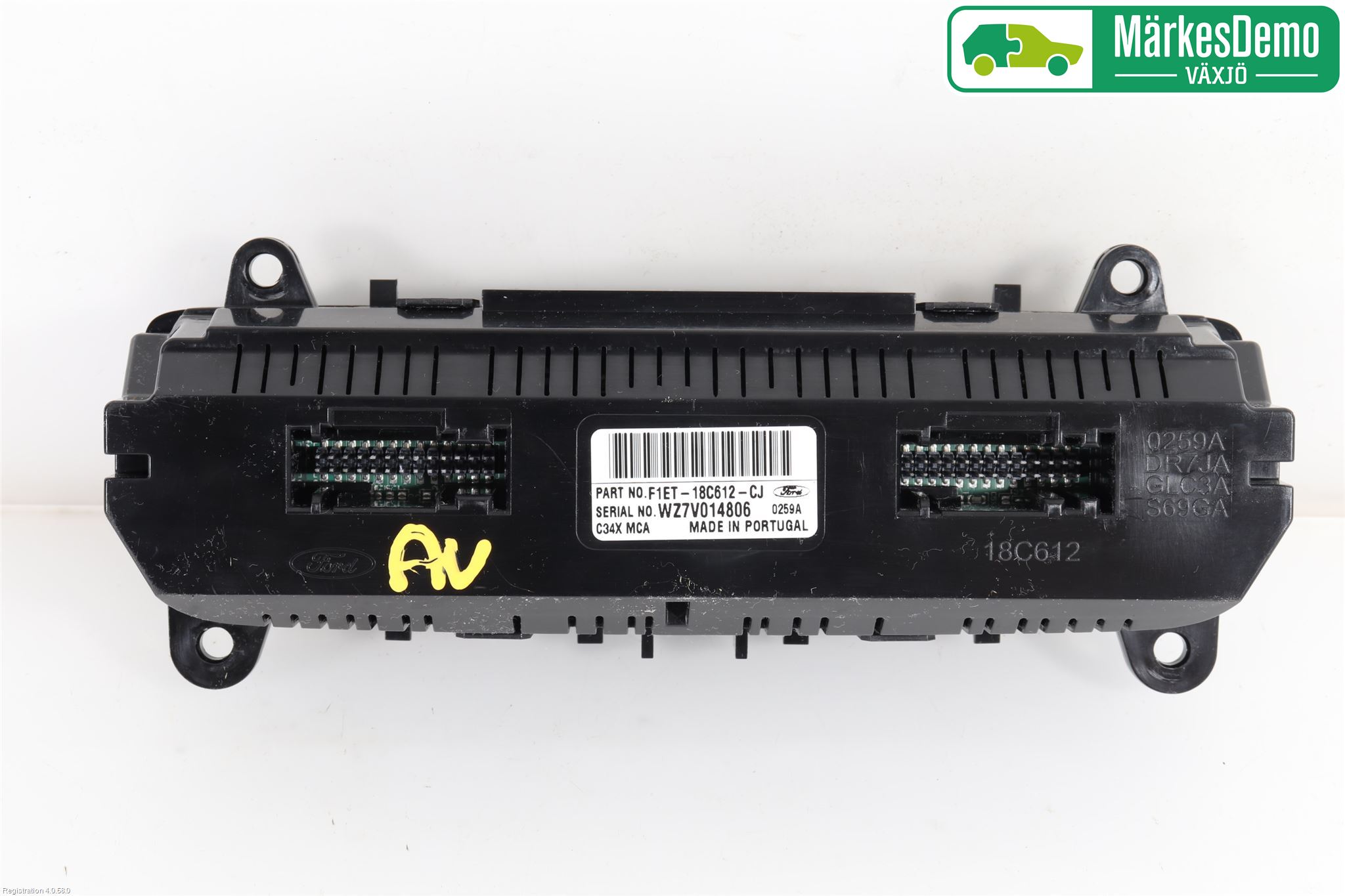 Ford FOCUS 15-18 Varme Ac Betjening-Display